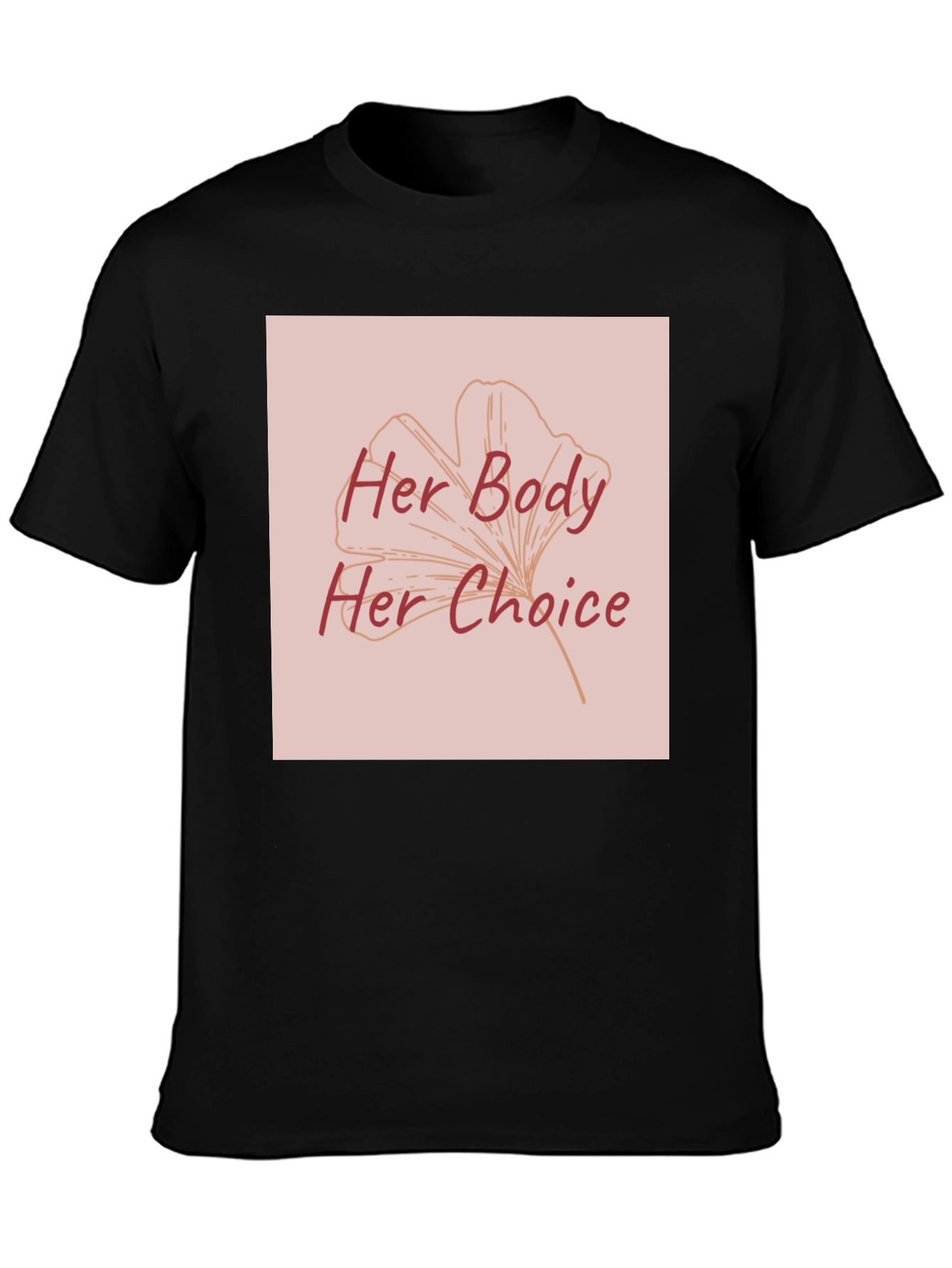 Her Body Her Choice Graphic Tee - Pro Choice T-Shirt