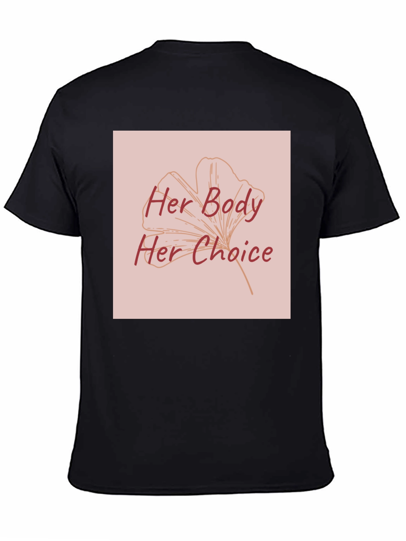 Her Body Her Choice Graphic Tee - Pro Choice T-Shirt