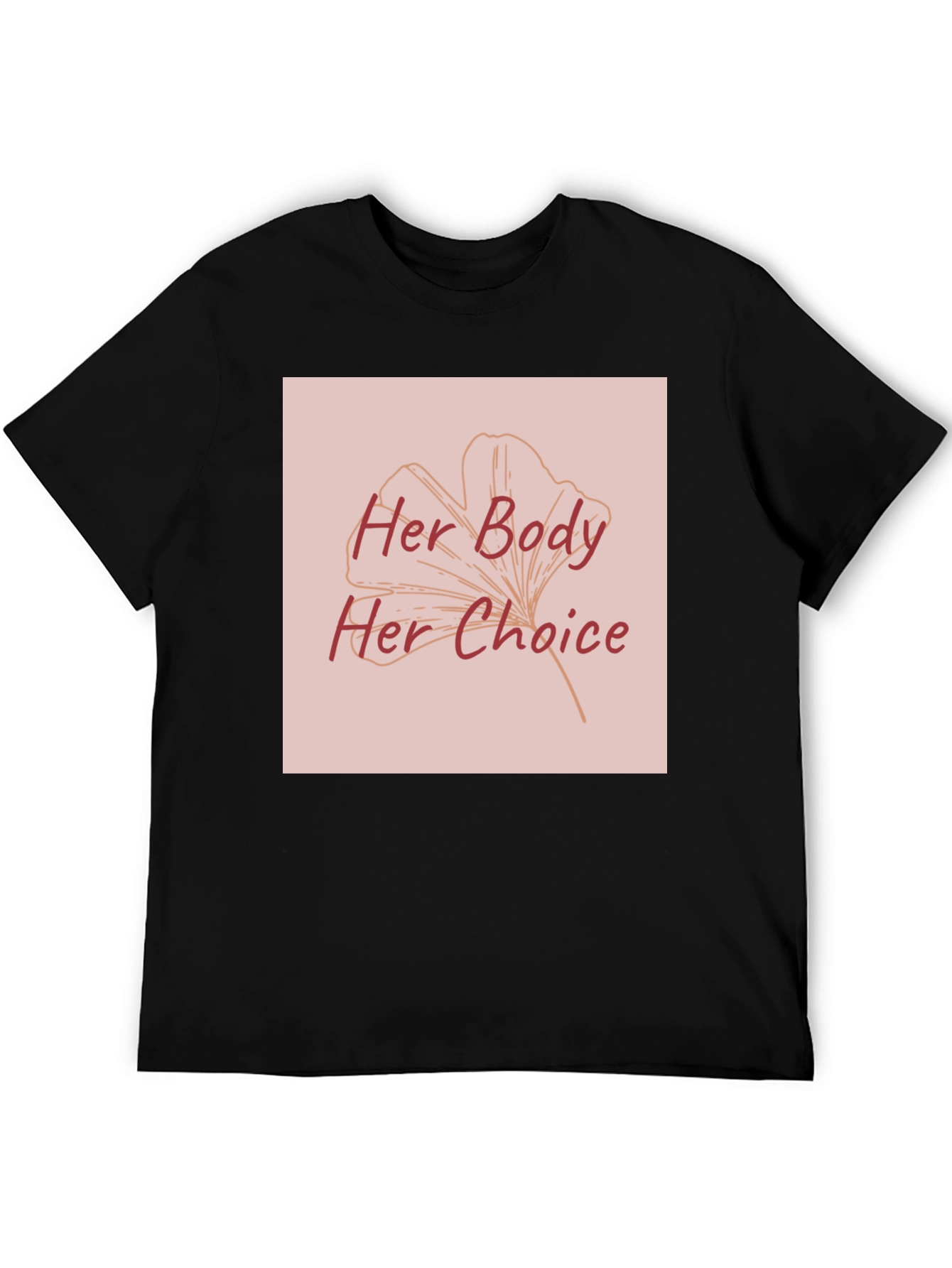 Her Body Her Choice Graphic Tee - Pro Choice T-Shirt