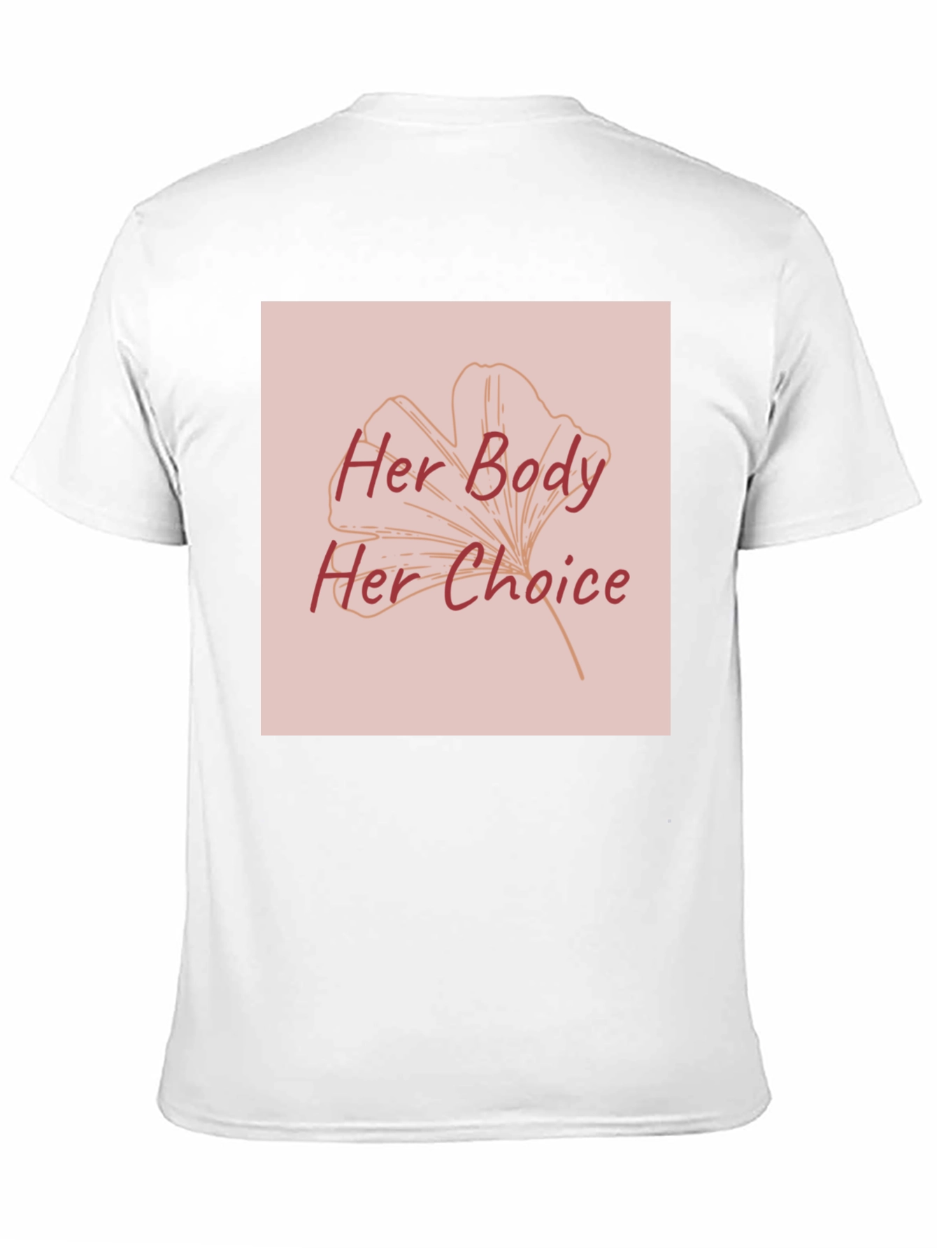 Her Body Her Choice Graphic Tee - Pro Choice T-Shirt