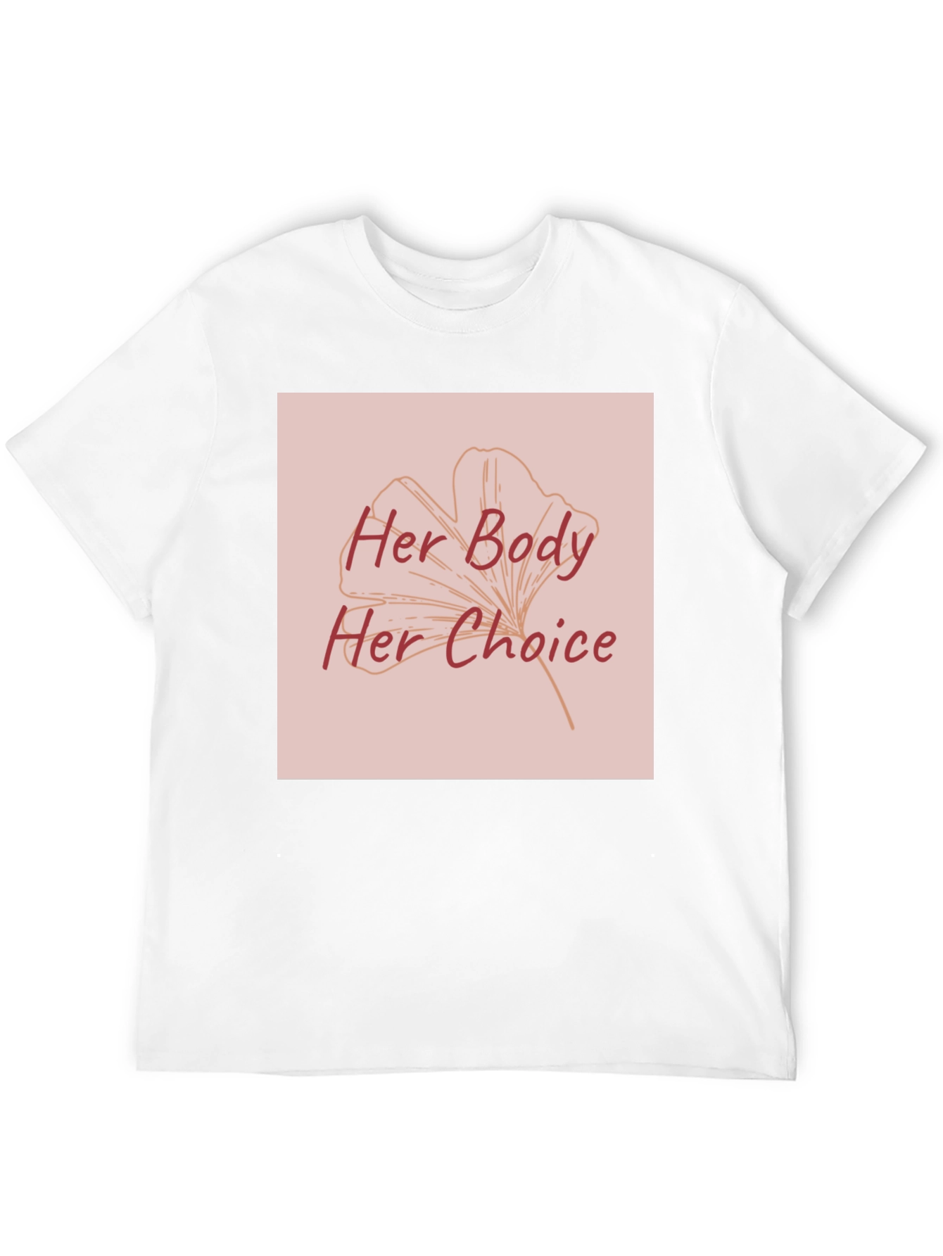 Her Body Her Choice Graphic Tee - Pro Choice T-Shirt