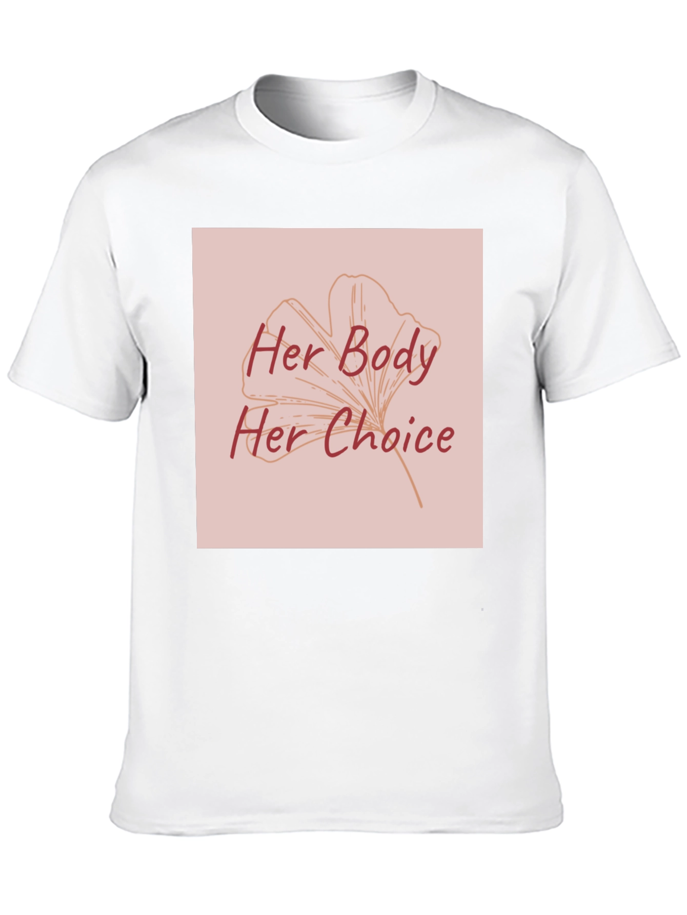 Her Body Her Choice Graphic Tee - Pro Choice T-Shirt
