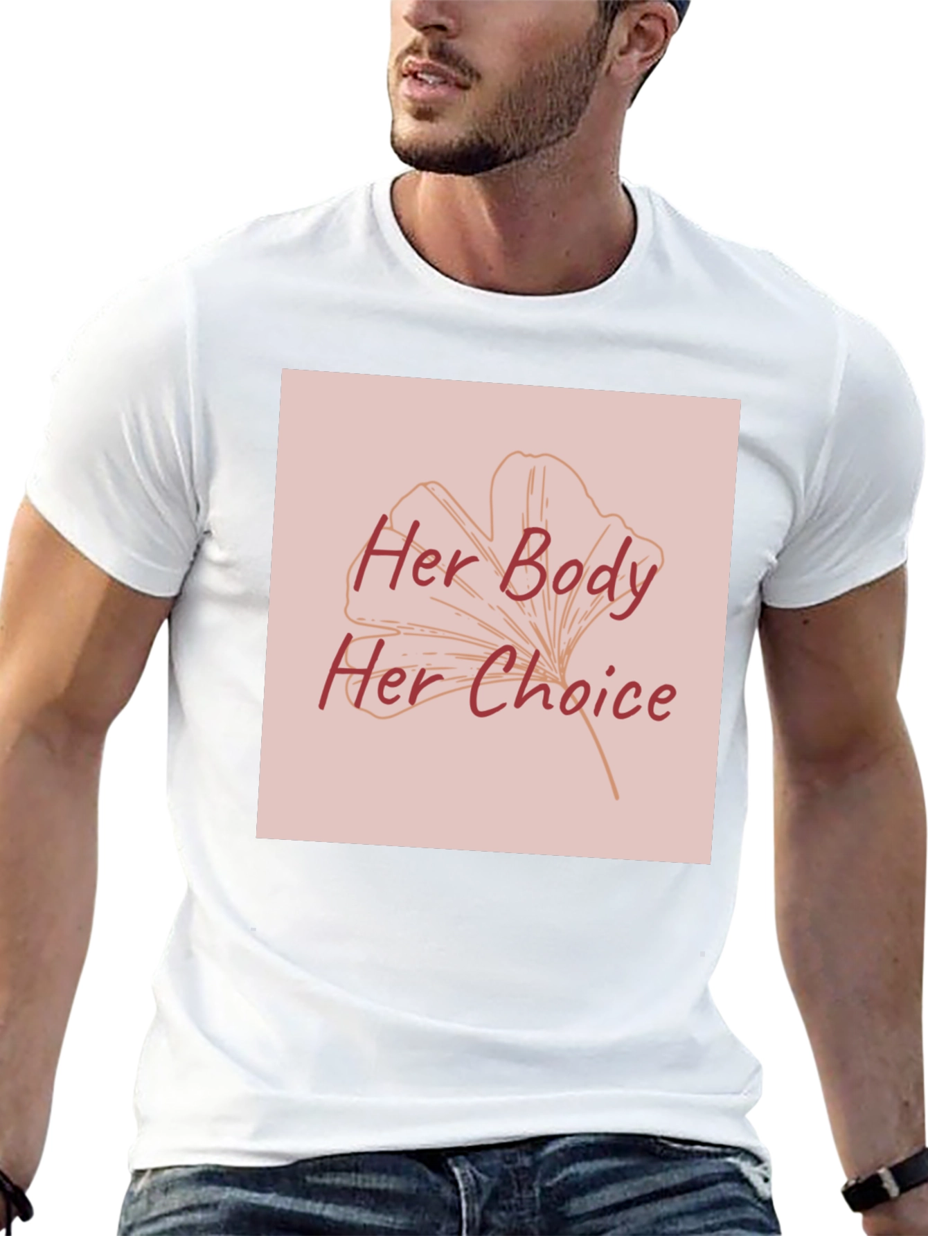 Her Body Her Choice Graphic Tee - Pro Choice T-Shirt