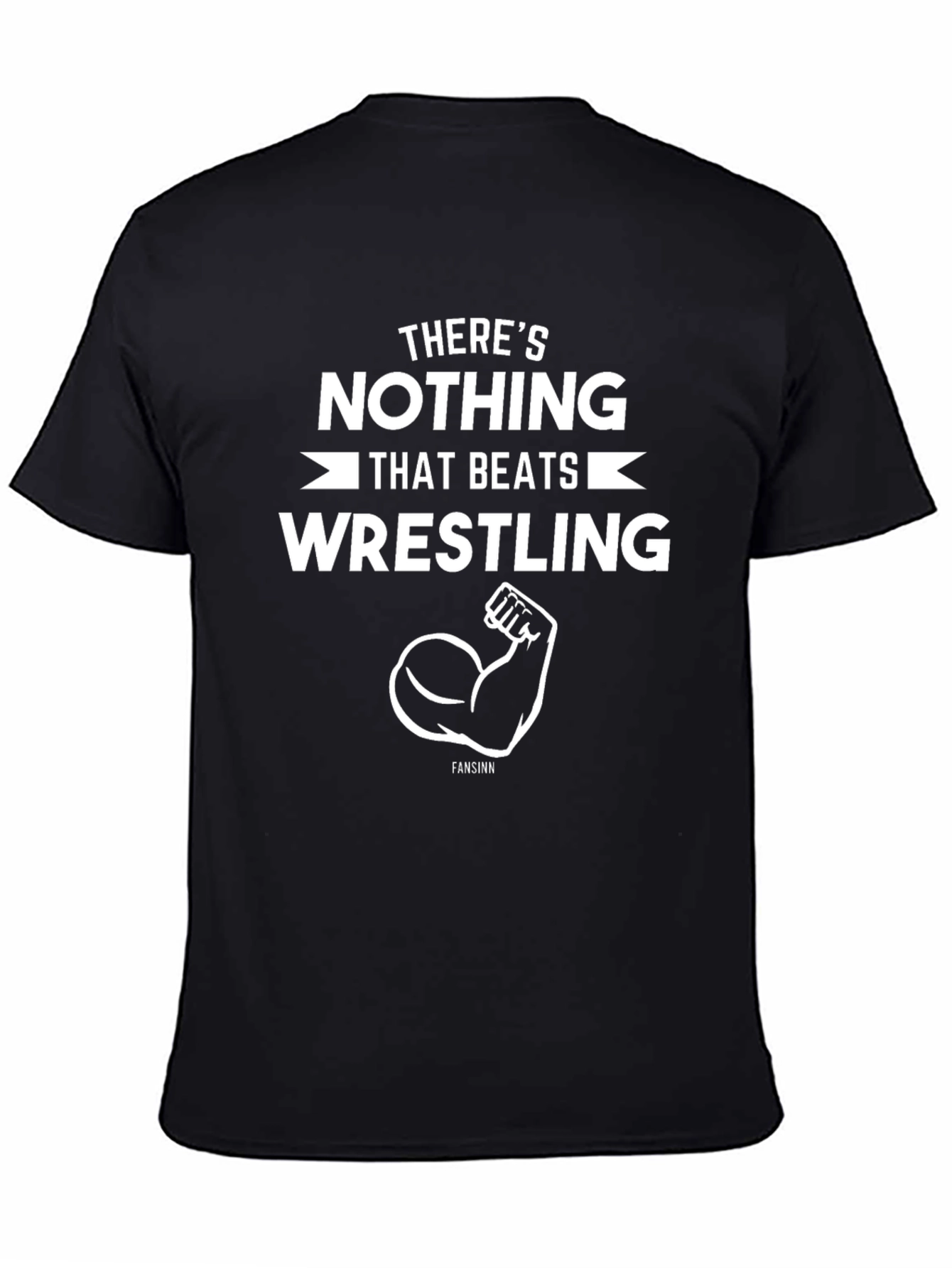 Wrestling Fan T-Shirt - Nothing Beats Wrestling Design
