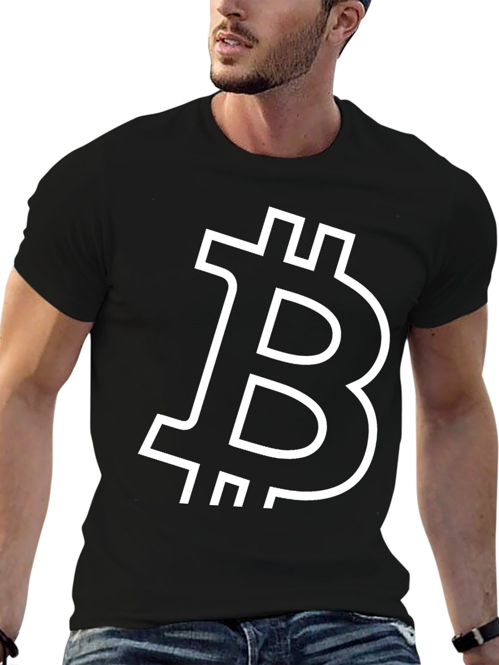 Bitcoin Logo T-Shirt - Crypto Currency Tee