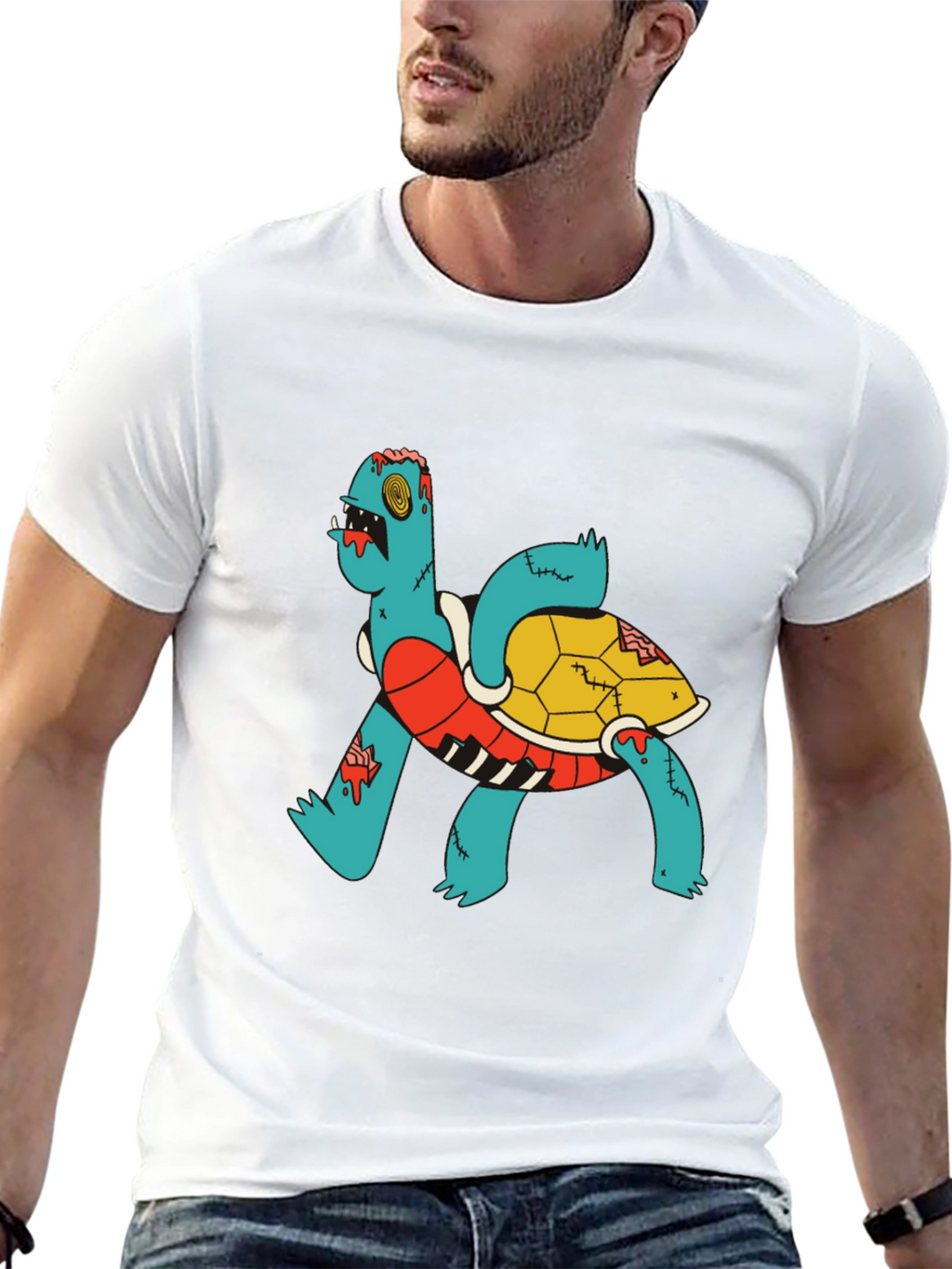 Zombie Turtle Graphic Tee