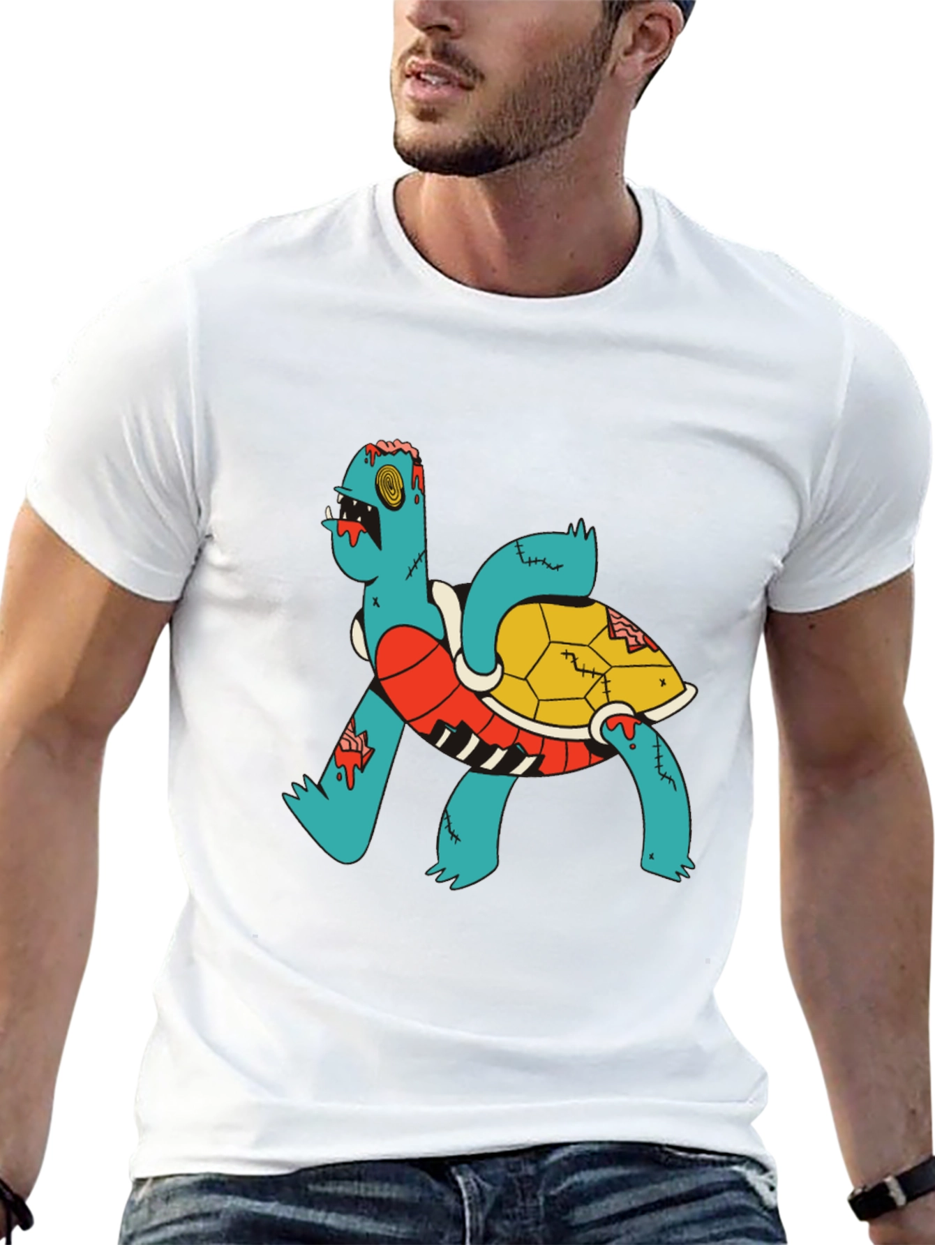 Zombie Turtle Graphic Tee
