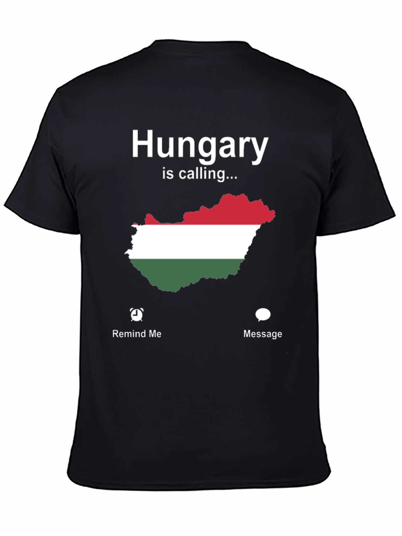 Hungary Is Calling T-Shirt - Novelty Map Tee