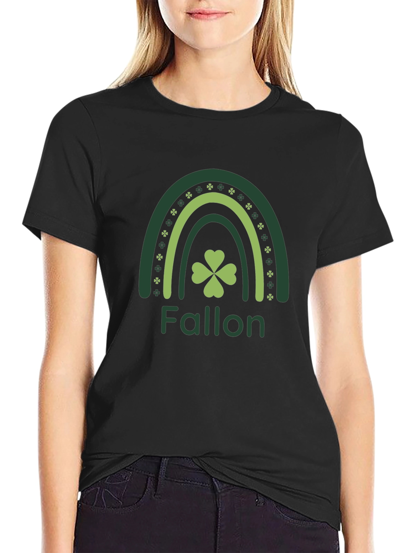 Fallon Shamrock Rainbow T-Shirt