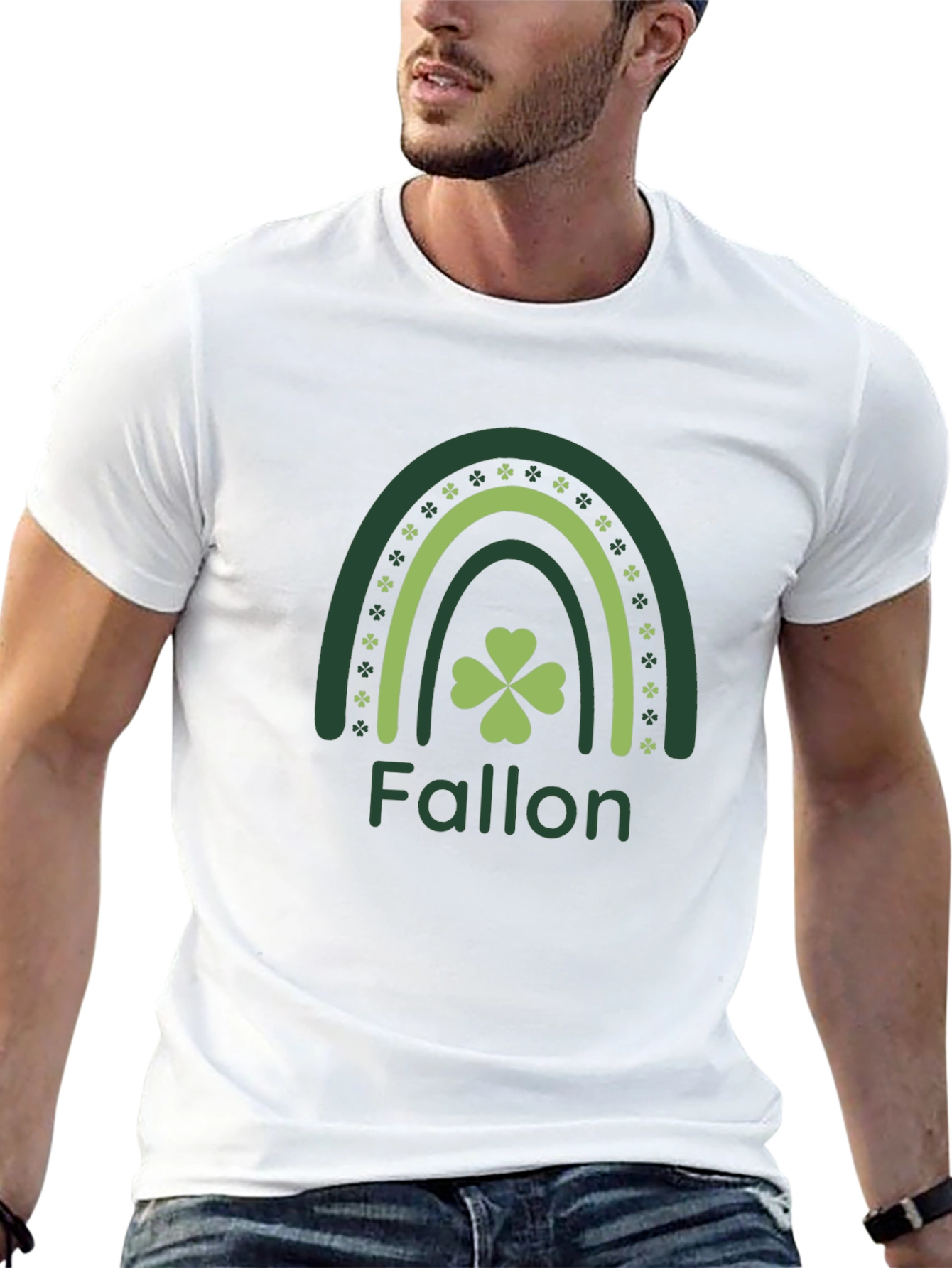 Fallon Shamrock Rainbow T-Shirt