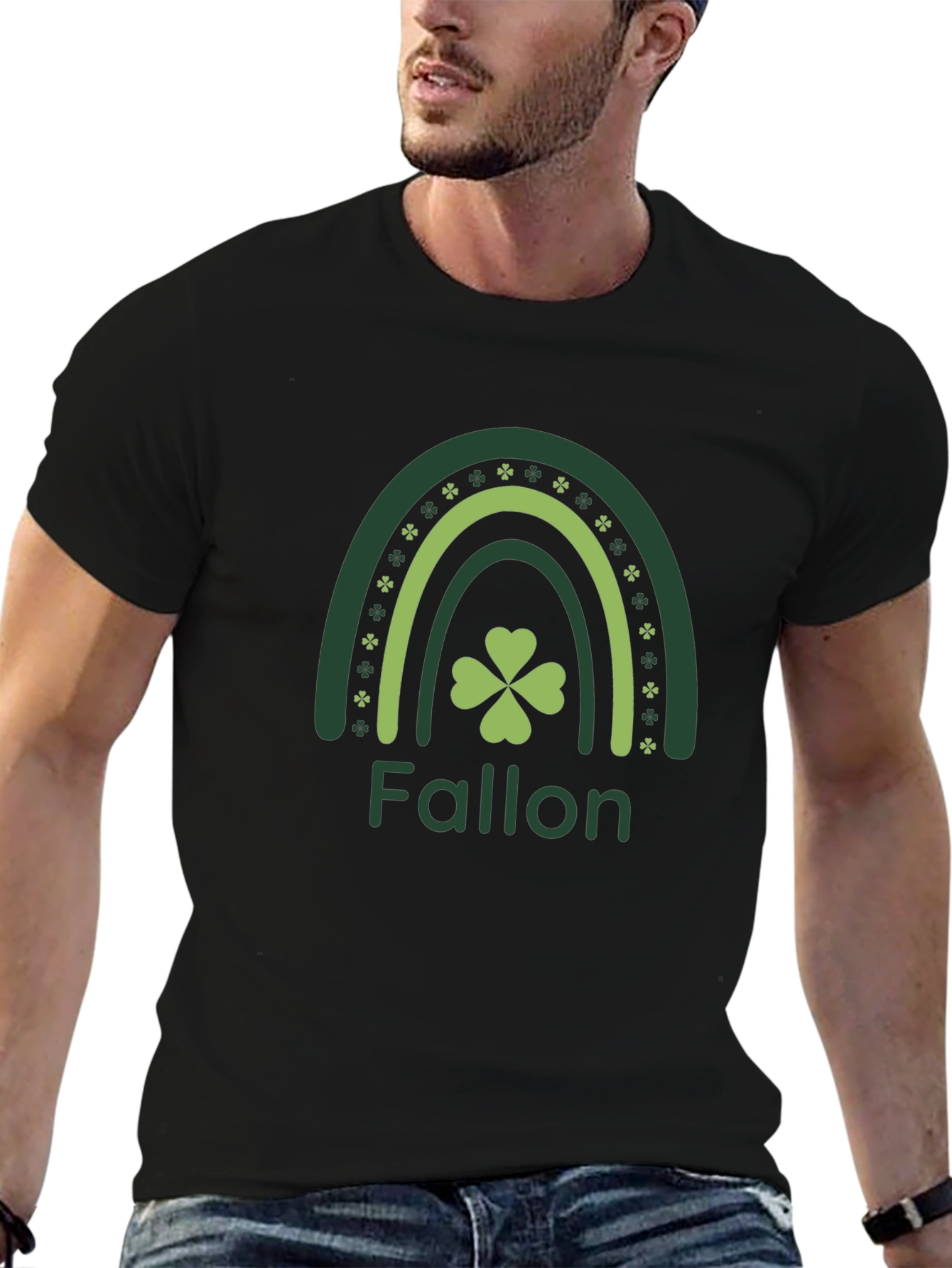 Fallon Shamrock Rainbow T-Shirt