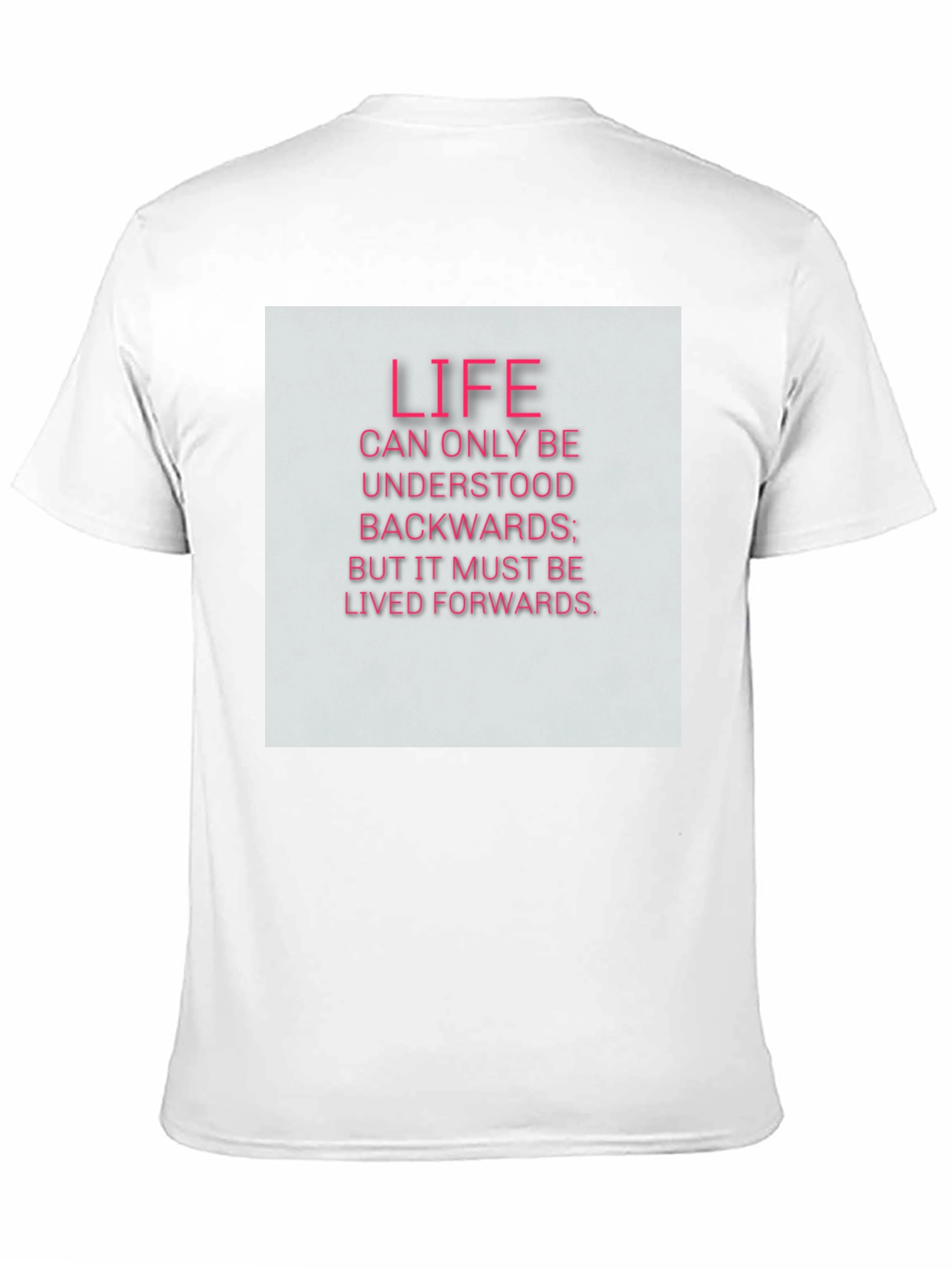 Life Quote T-Shirt - Black