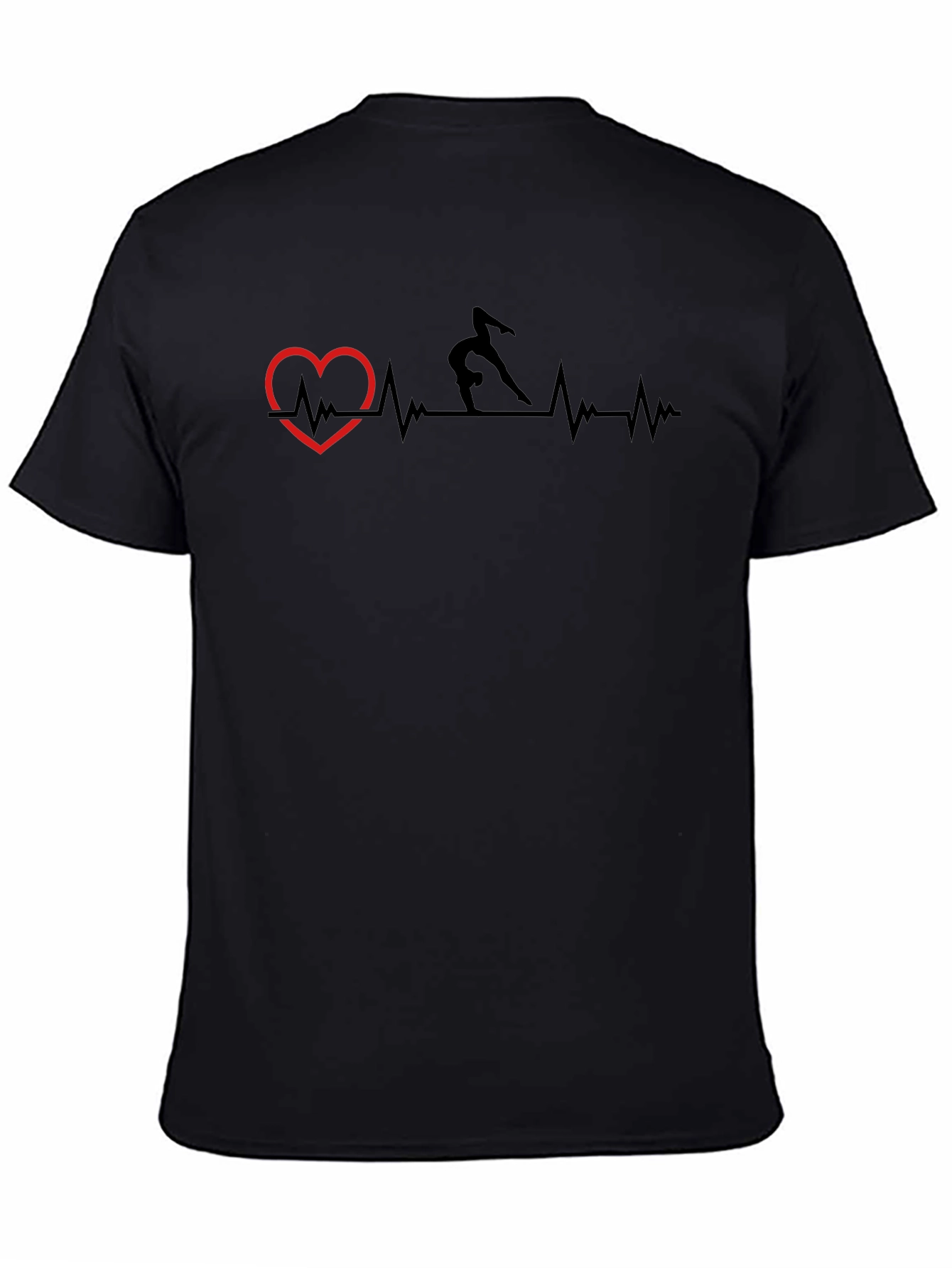 Gymnastics Heartbeat T-Shirt - Passion Meets Style