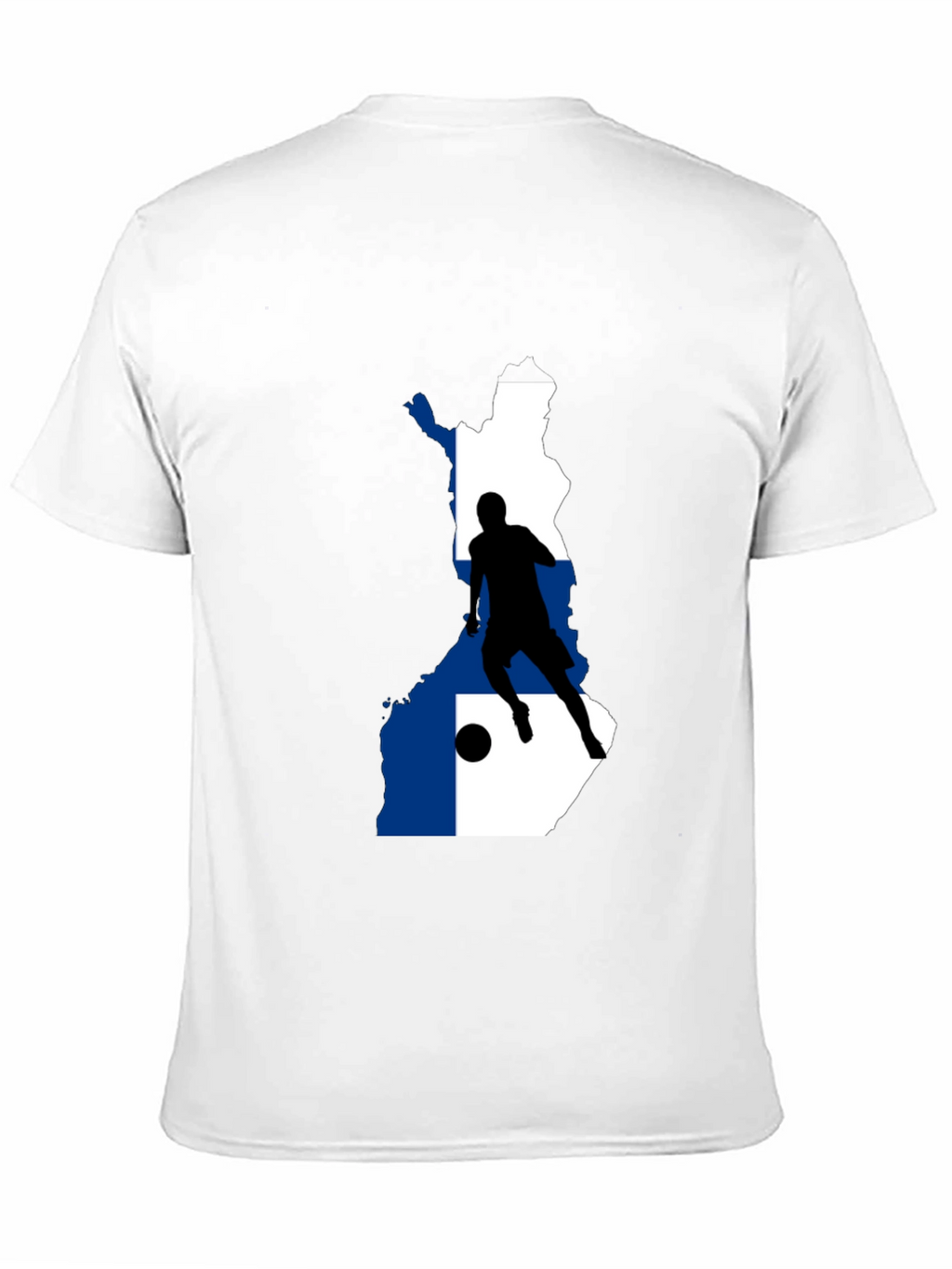Finland Soccer T-Shirt - Black