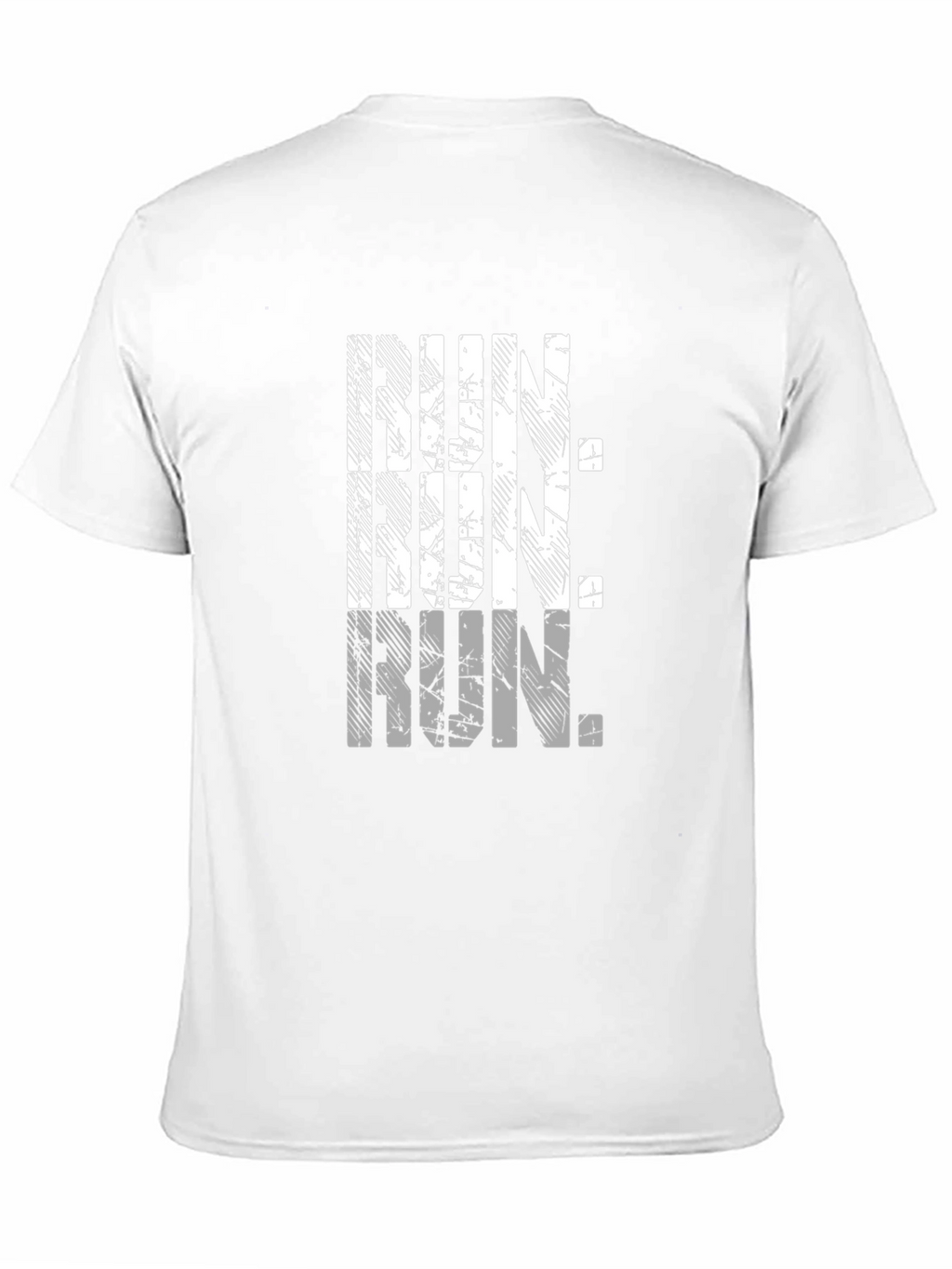 Run Graphic Tee - Black Casual Shirt