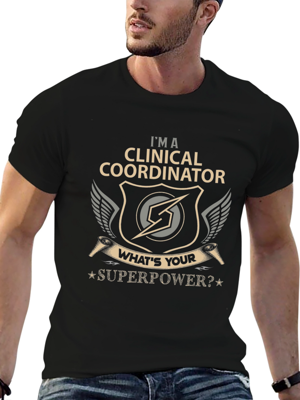 Clinical Coordinator Superpower Graphic Tee