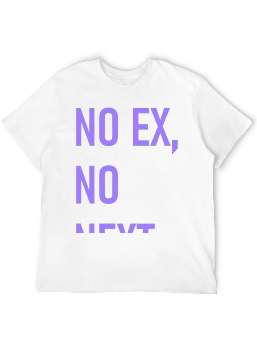 No Ex No Next Graphic Tee - Black