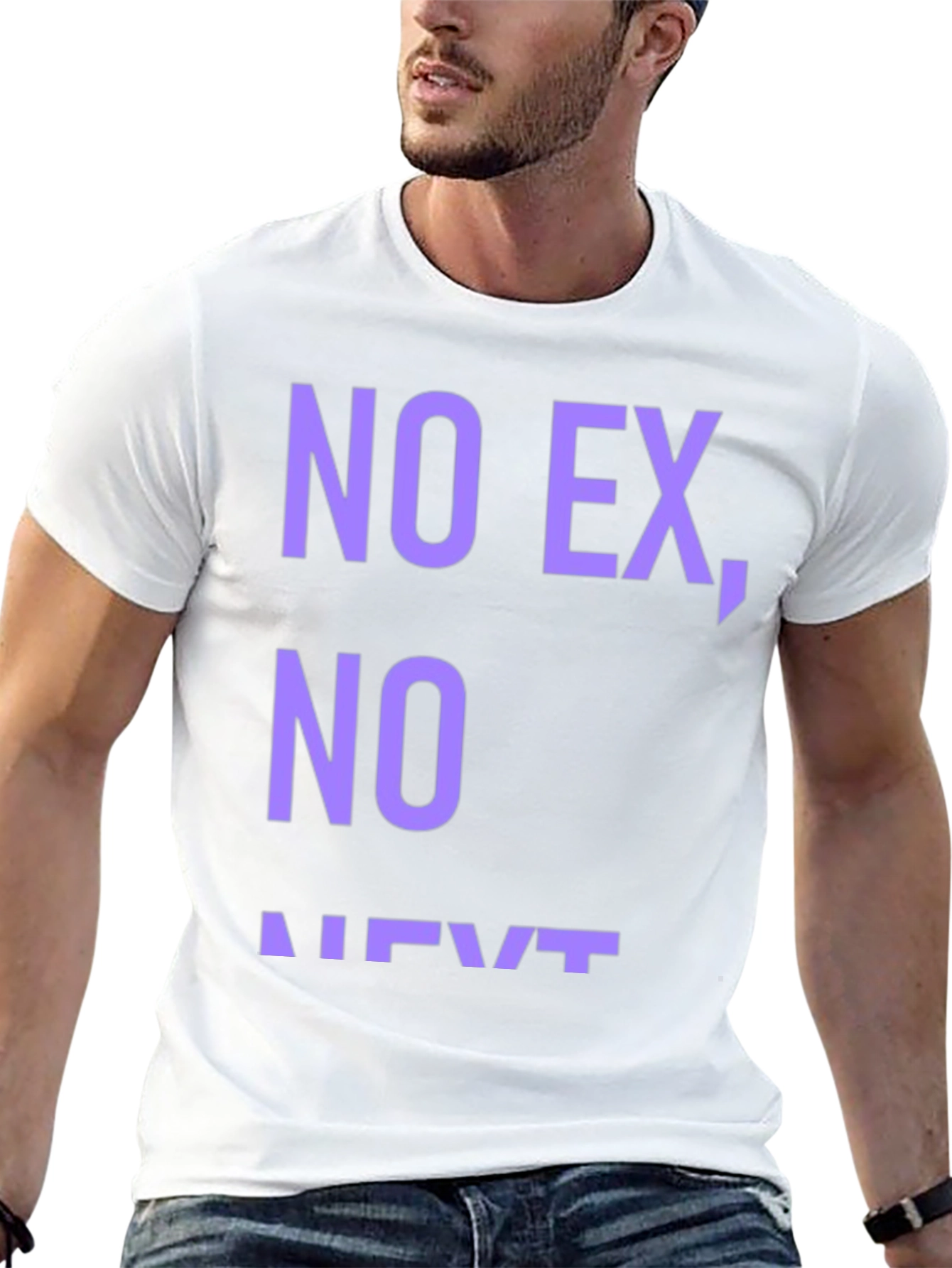 No Ex No Next Graphic Tee - Black