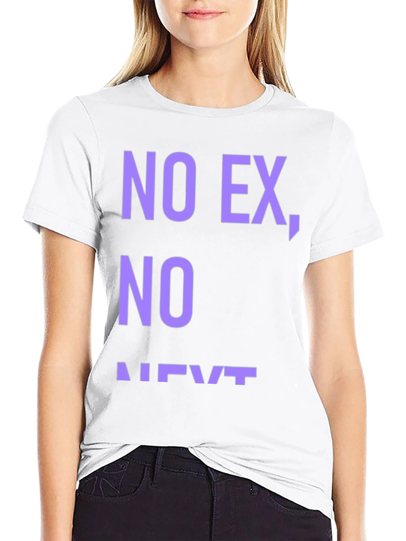 No Ex No Next Graphic Tee - Black