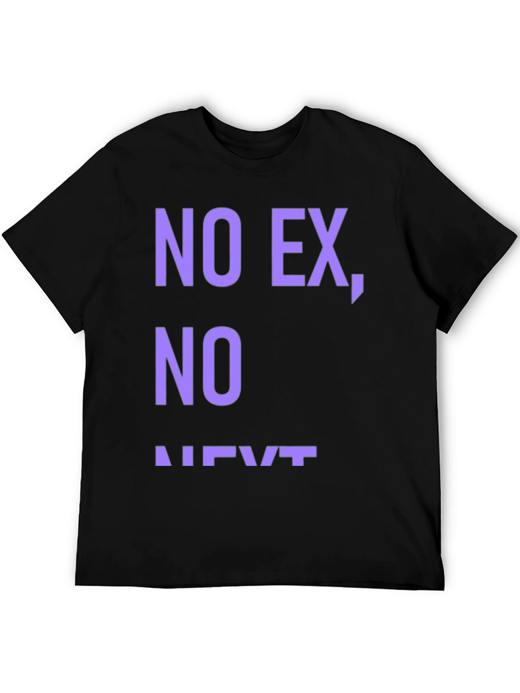 No Ex No Next Graphic Tee - Black