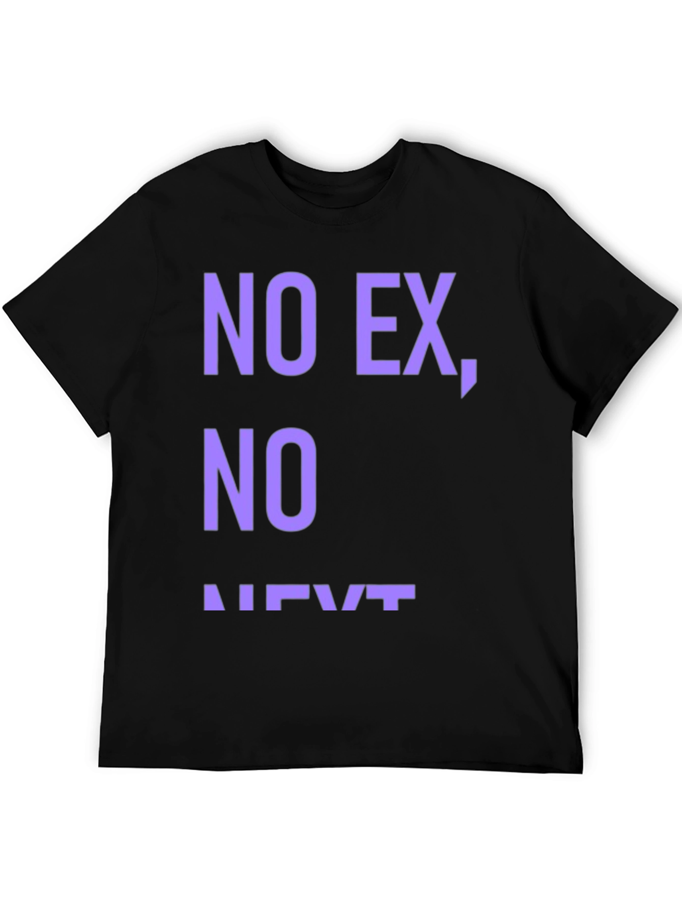 No Ex No Next Graphic Tee - Black