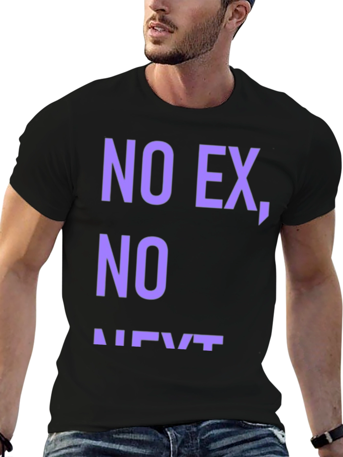 No Ex No Next Graphic Tee - Black