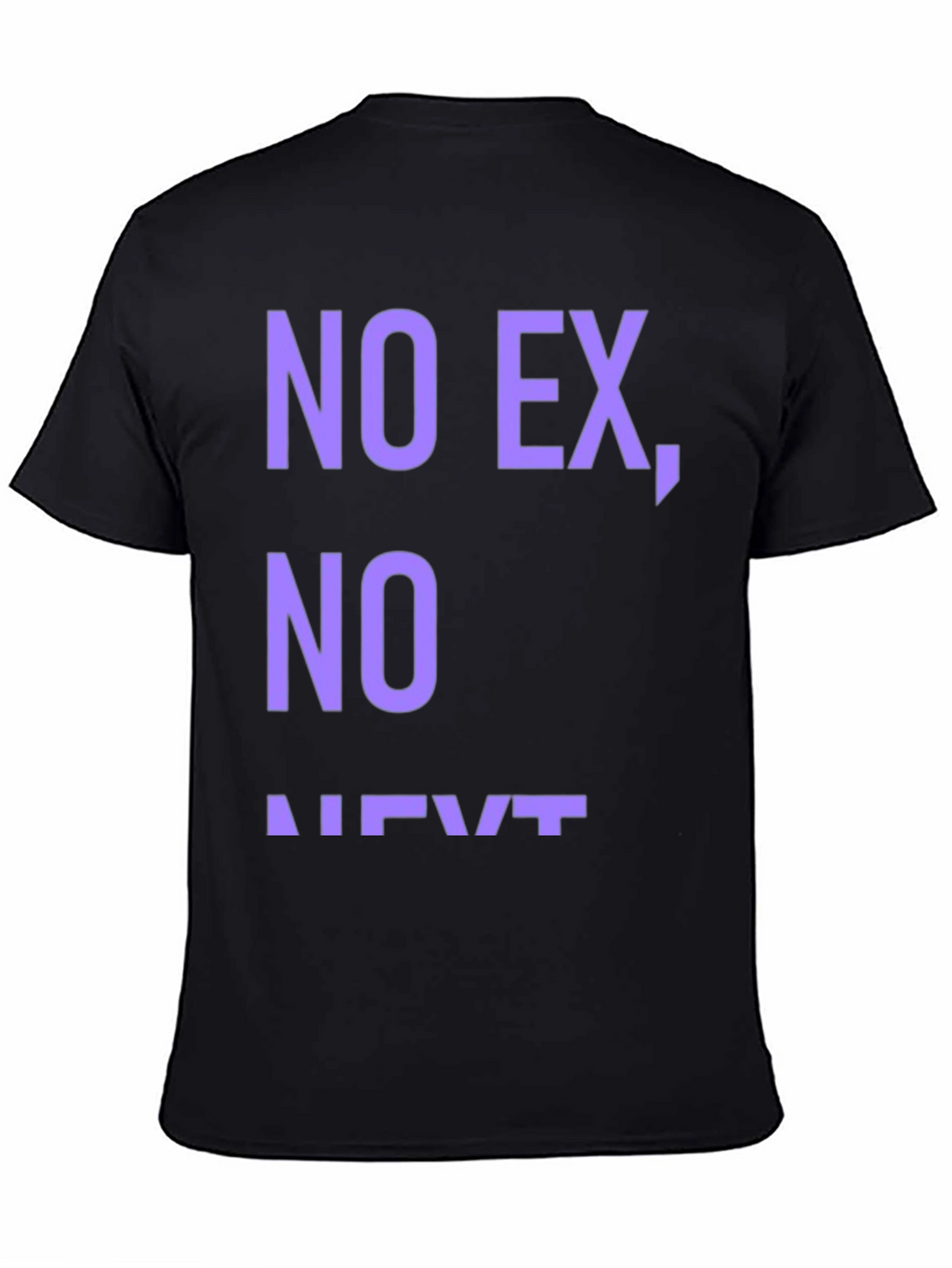 No Ex No Next Graphic Tee - Black