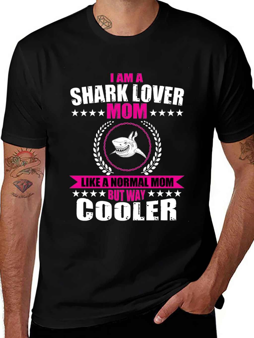 Shark Lover Mom T-Shirt - Cool & Unique Design