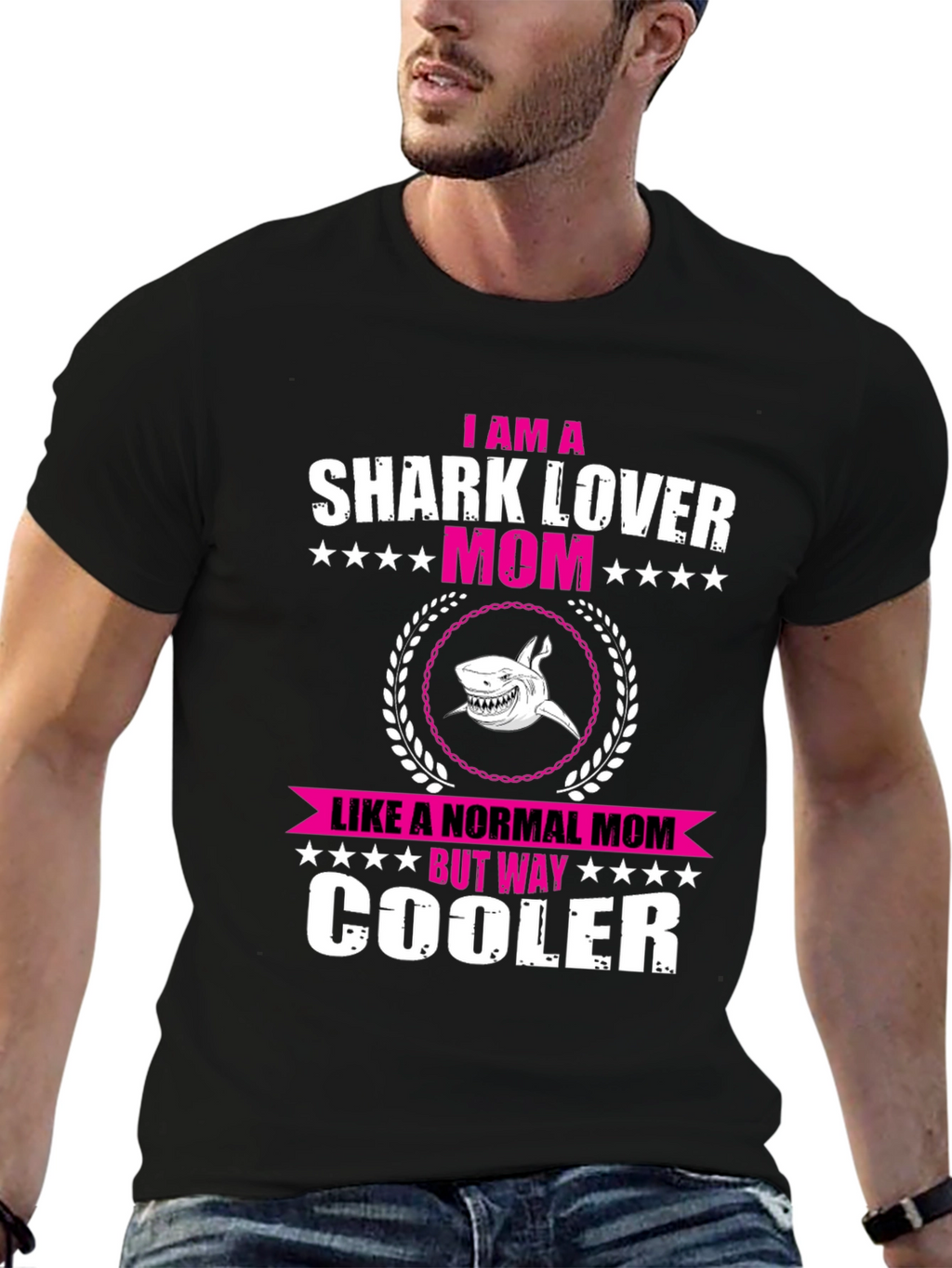 Shark Lover Mom T-Shirt - Cool & Unique Design