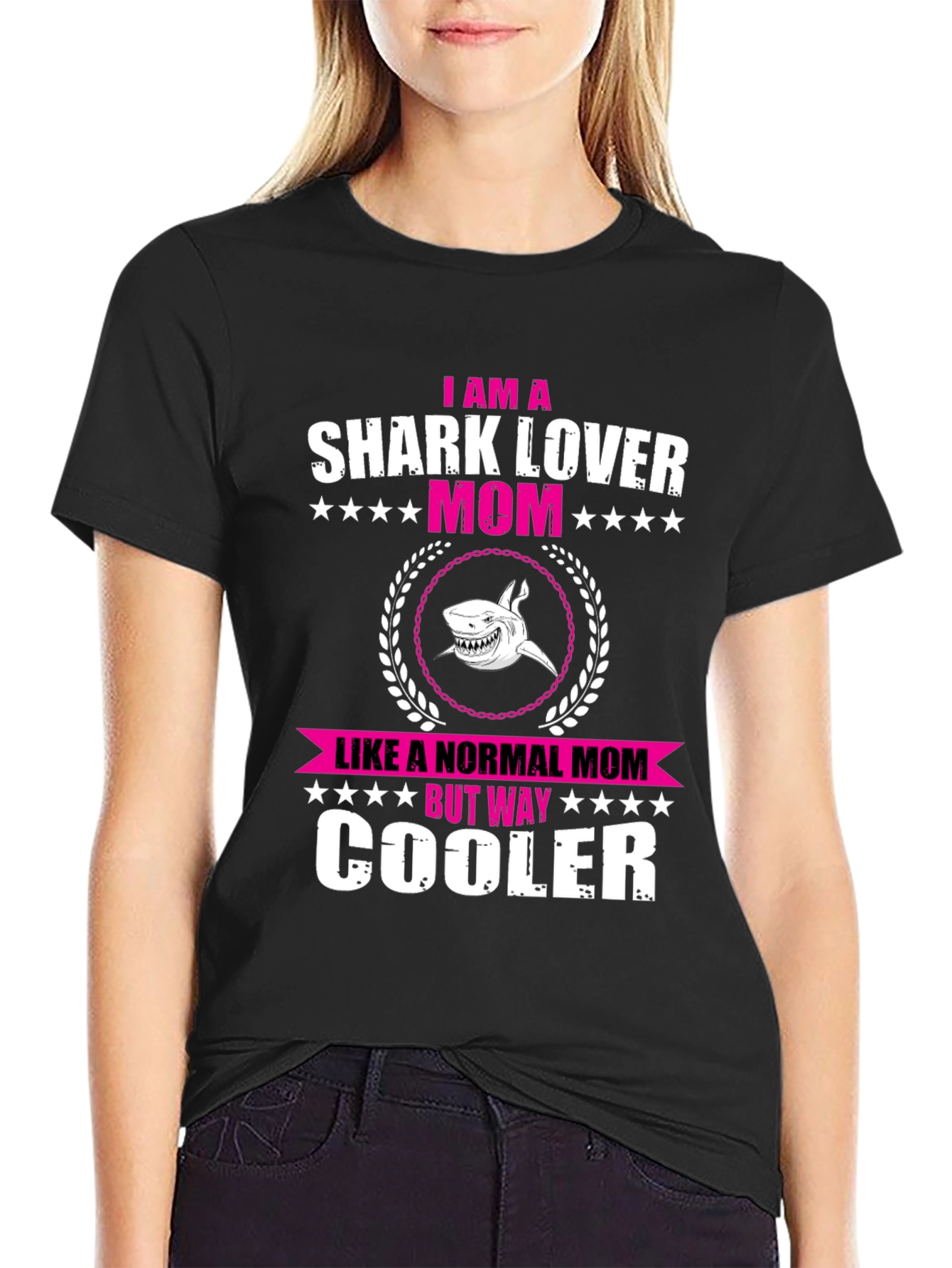 Shark Lover Mom T-Shirt - Cool & Unique Design