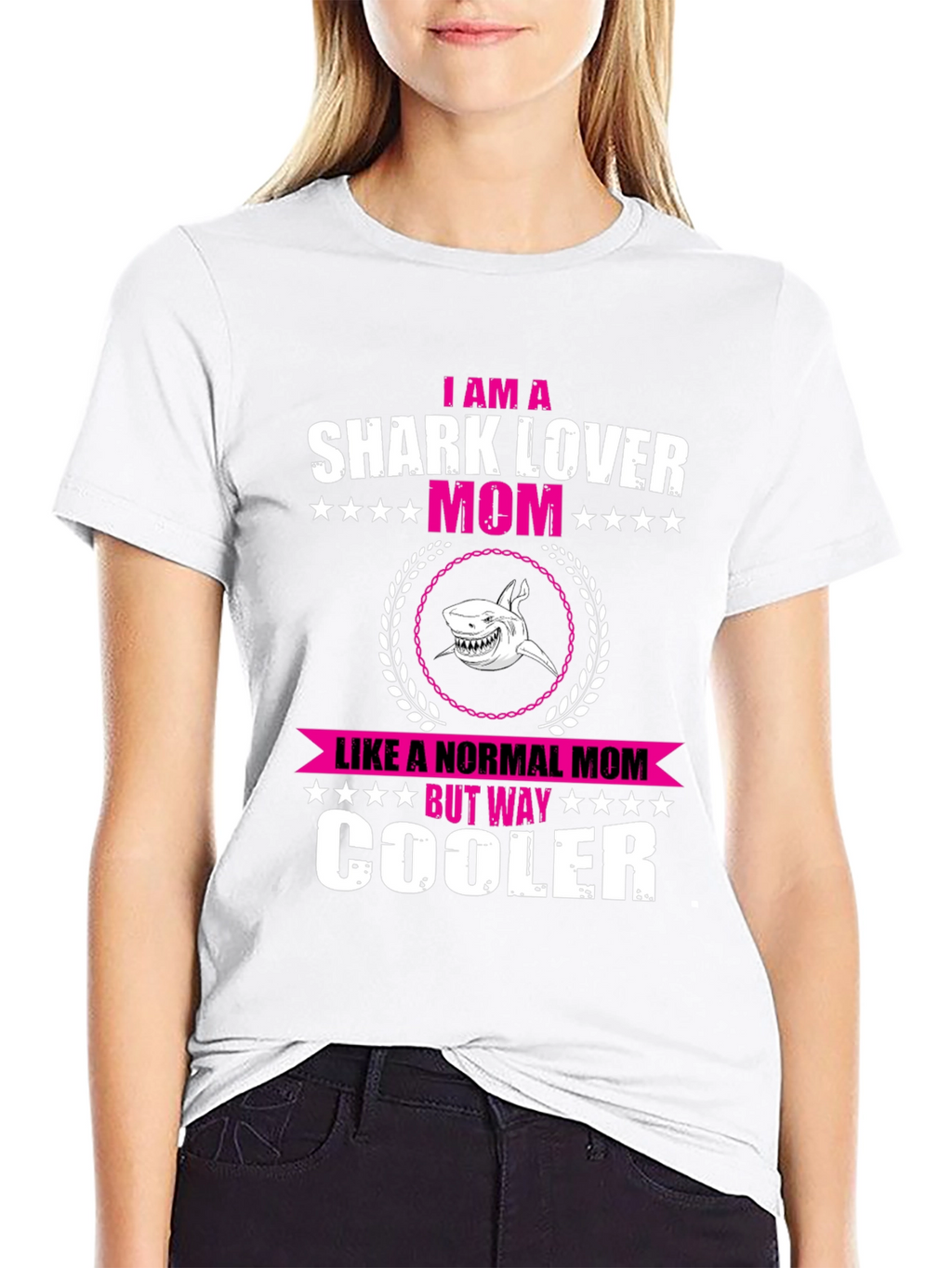 Shark Lover Mom T-Shirt - Cool & Unique Design