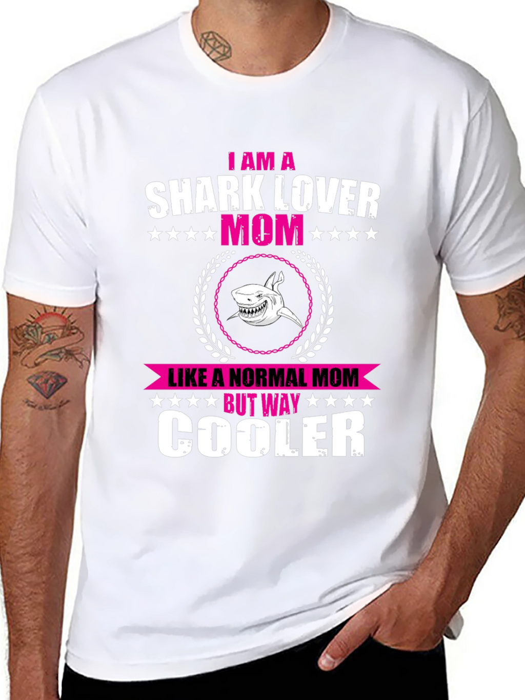 Shark Lover Mom T-Shirt - Cool & Unique Design