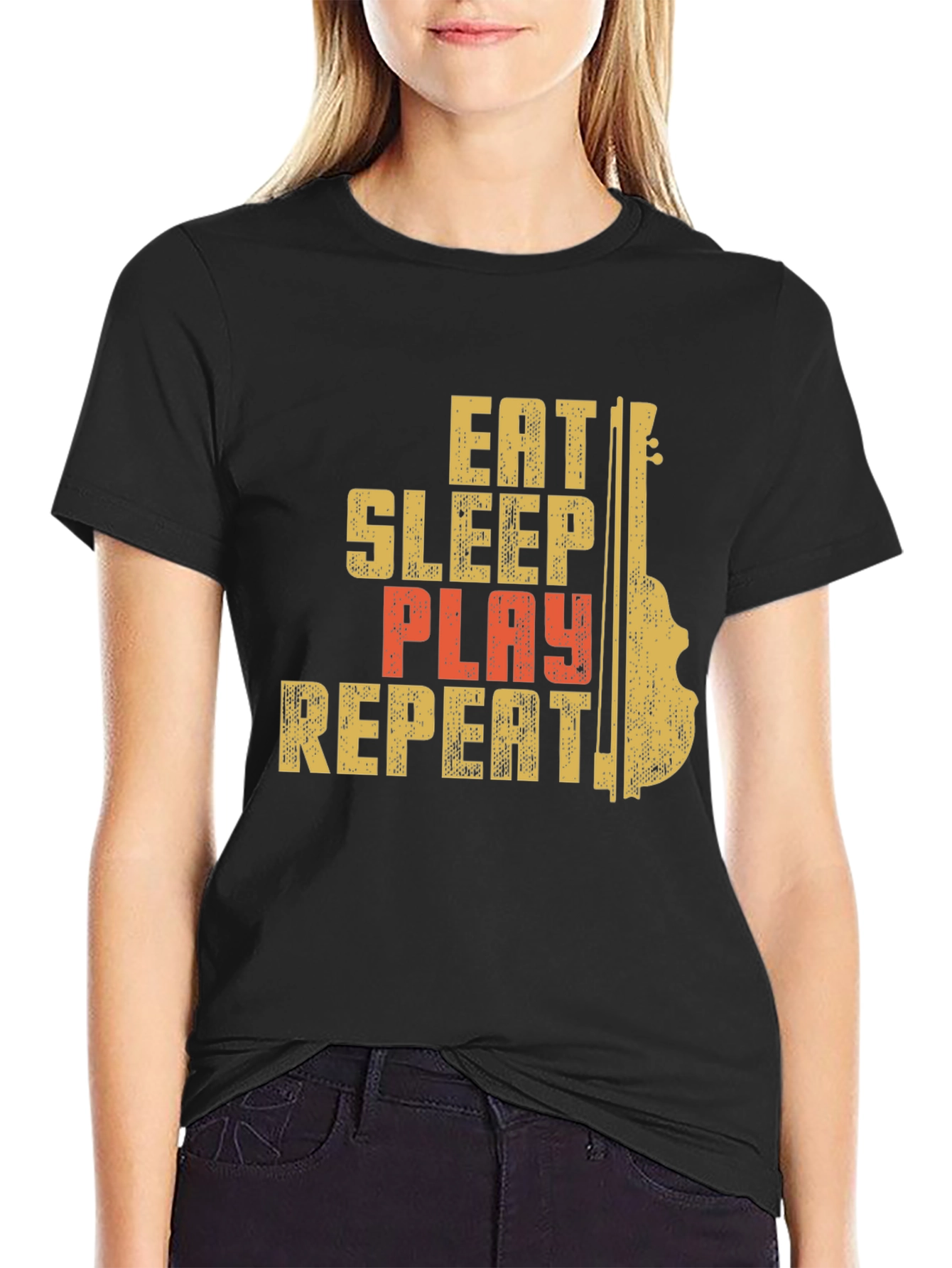 Eat Sleep Play Repeat Musician T-Shirt