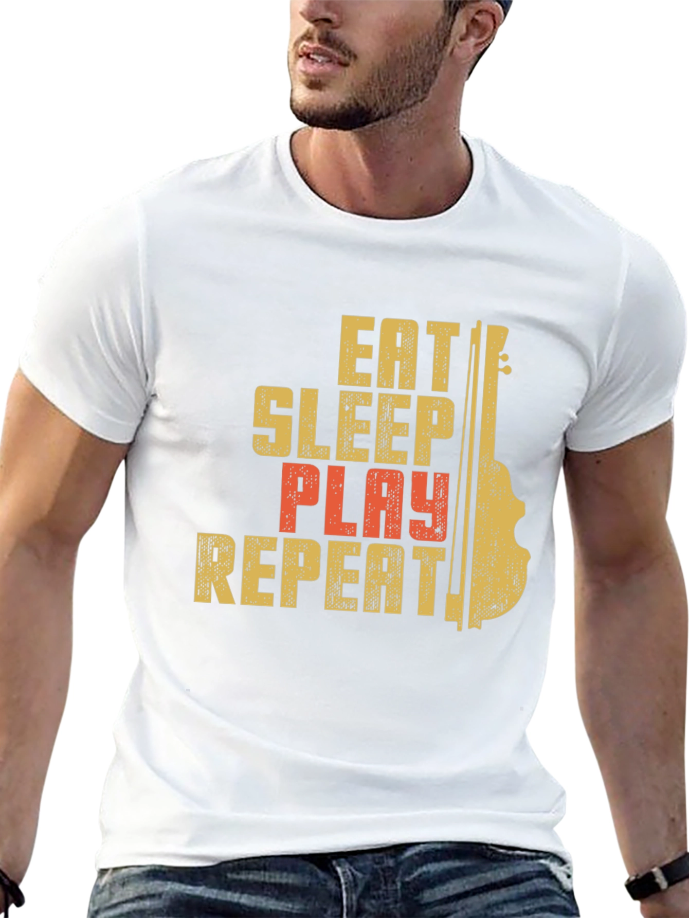 Eat Sleep Play Repeat Musician T-Shirt