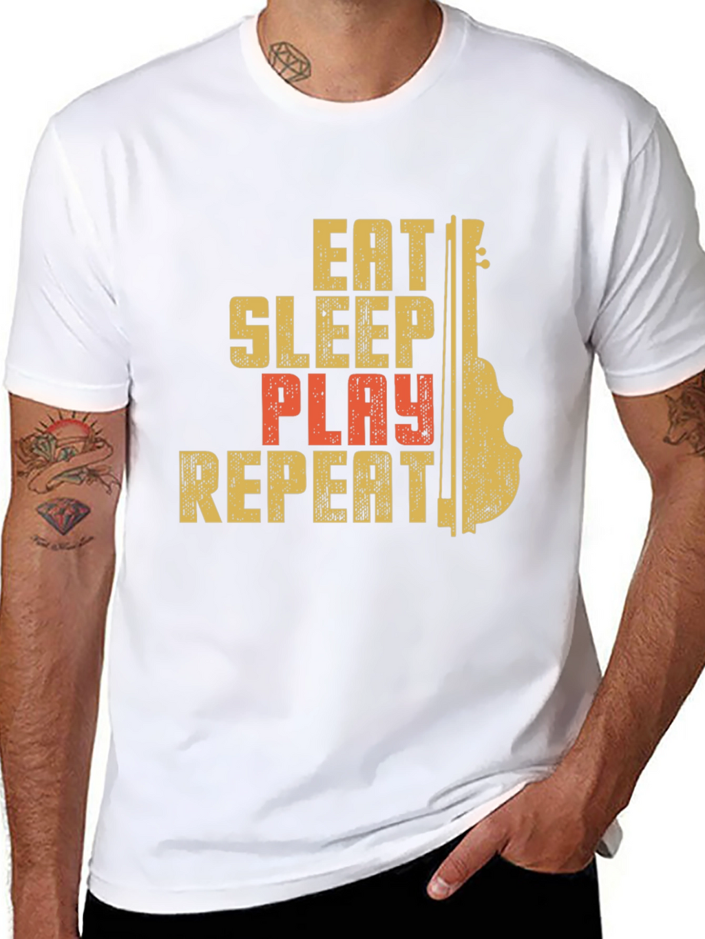 Eat Sleep Play Repeat Musician T-Shirt