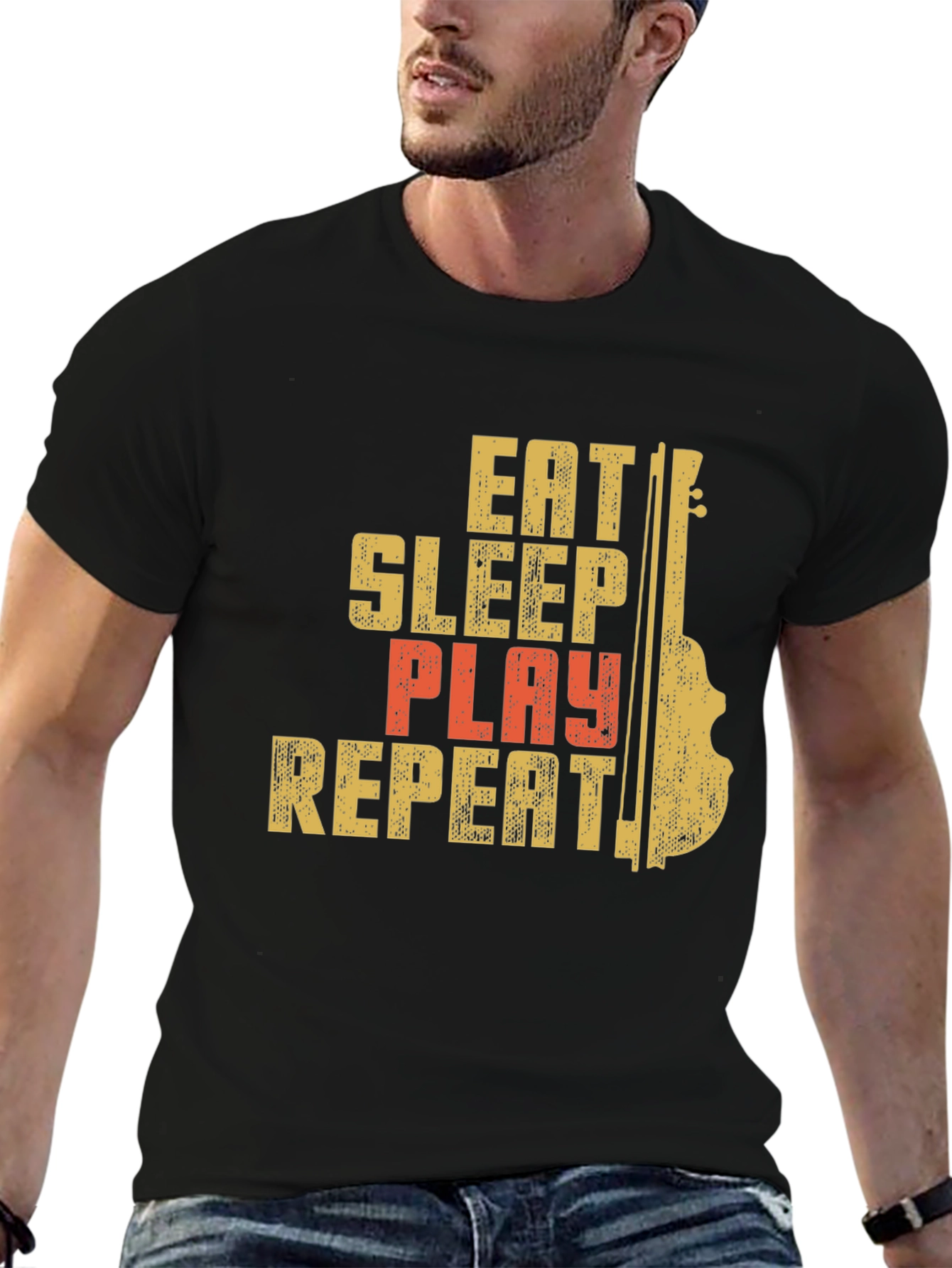 Eat Sleep Play Repeat Musician T-Shirt