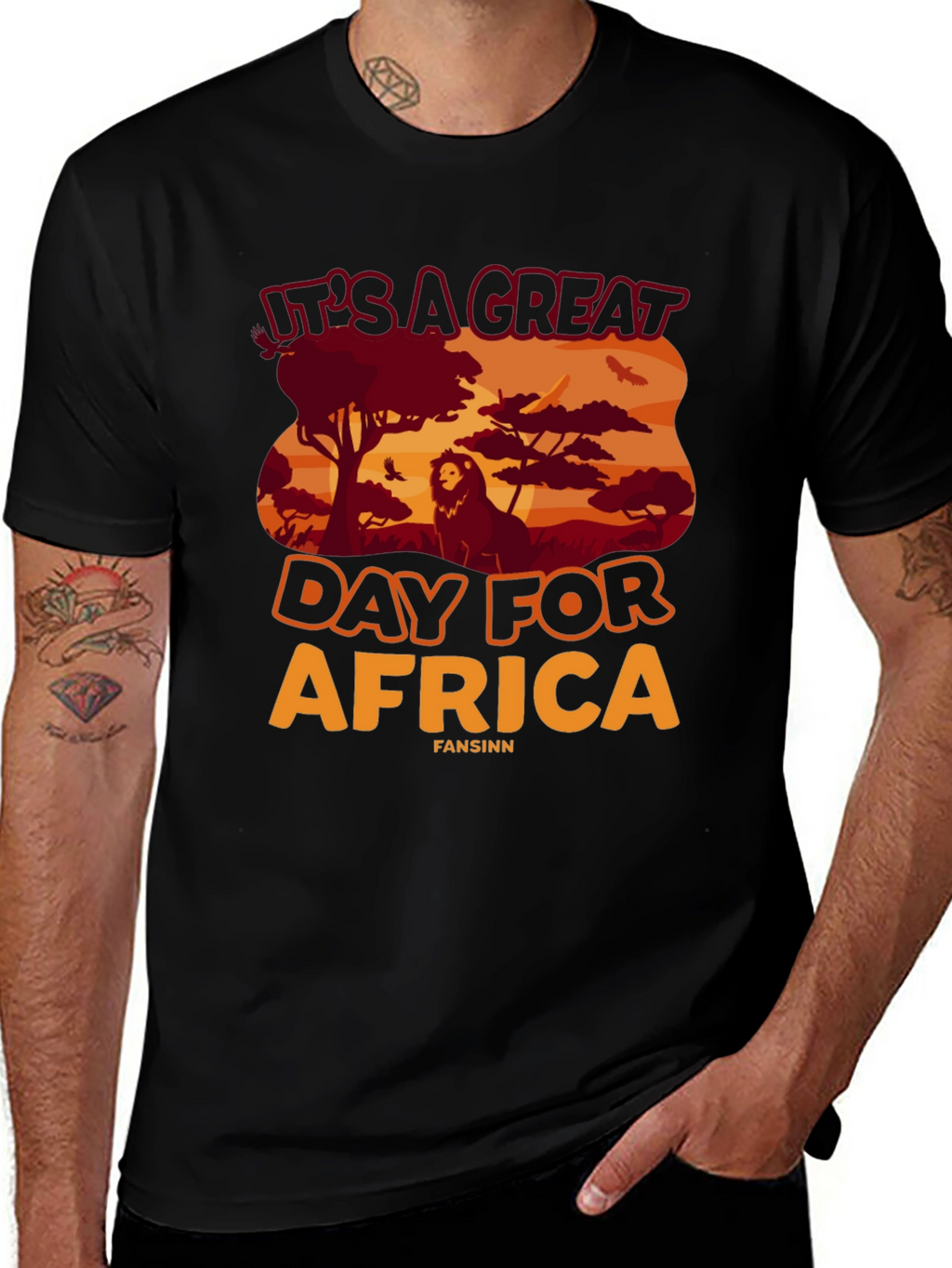 Its a Great Day For Africa Graphic Tee
