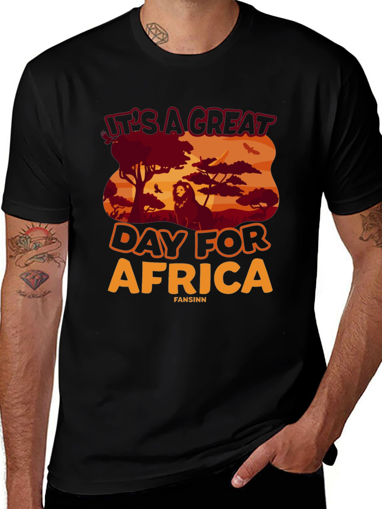 Its a Great Day For Africa Graphic Tee