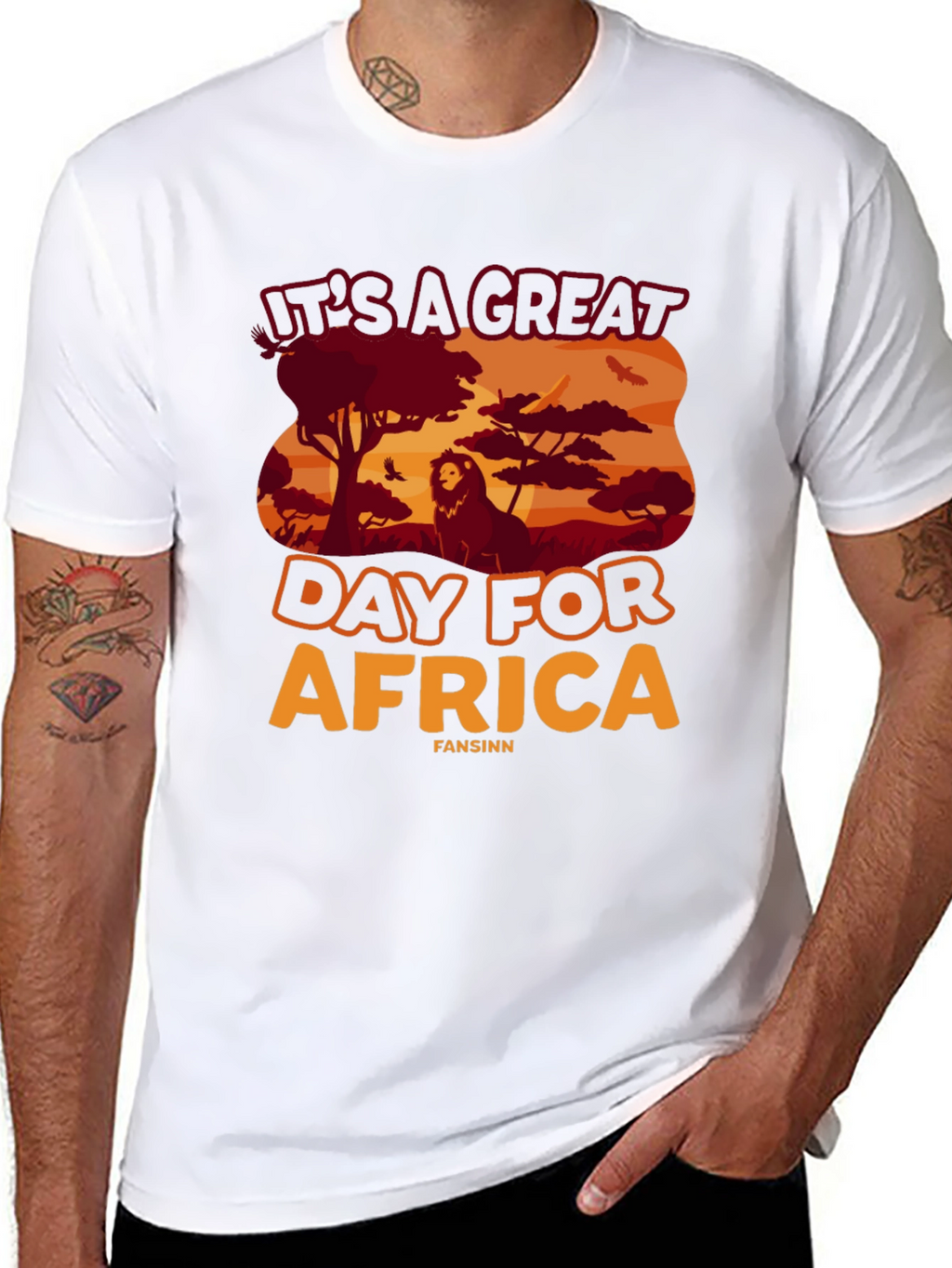 Its a Great Day For Africa Graphic Tee