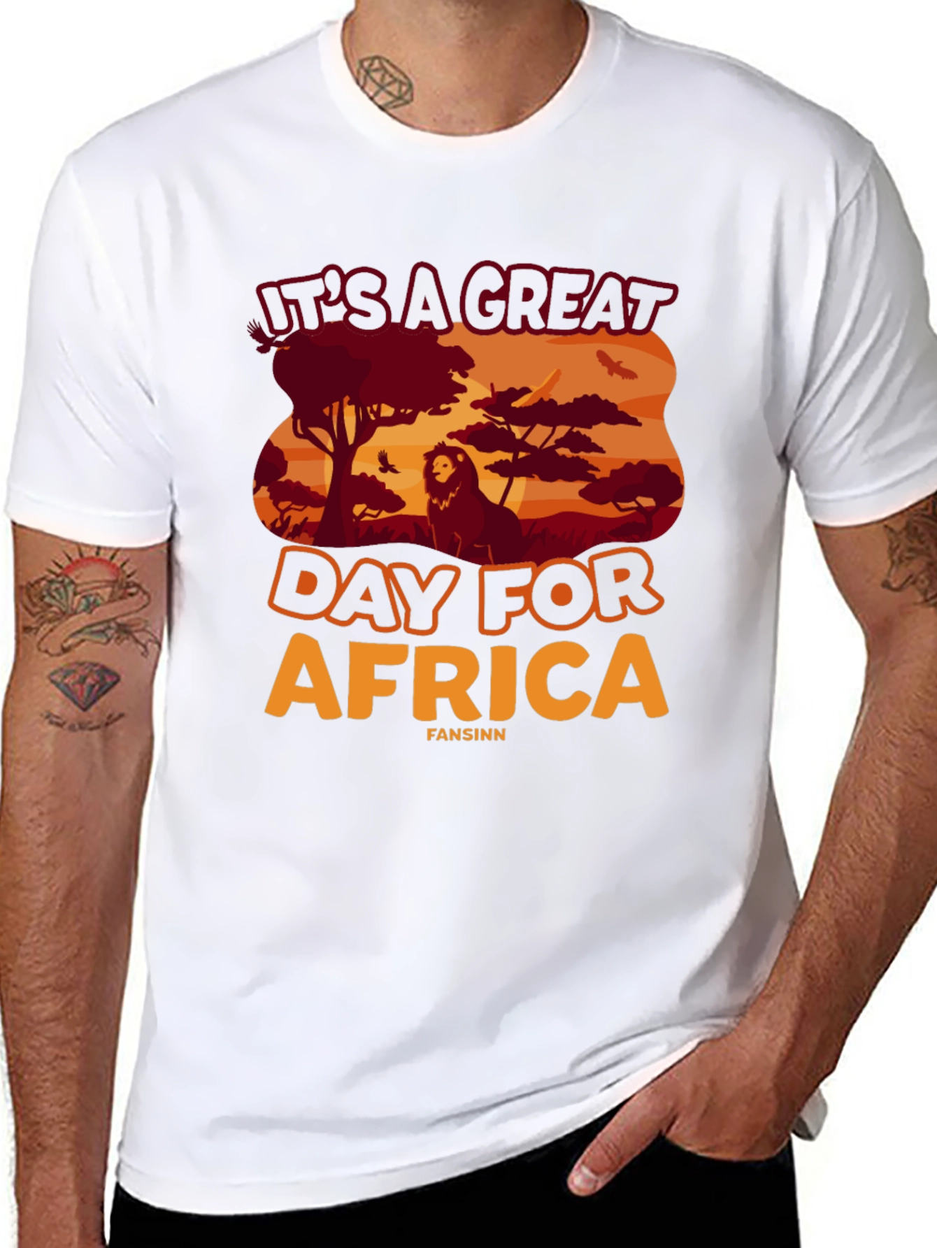 Its a Great Day For Africa Graphic Tee