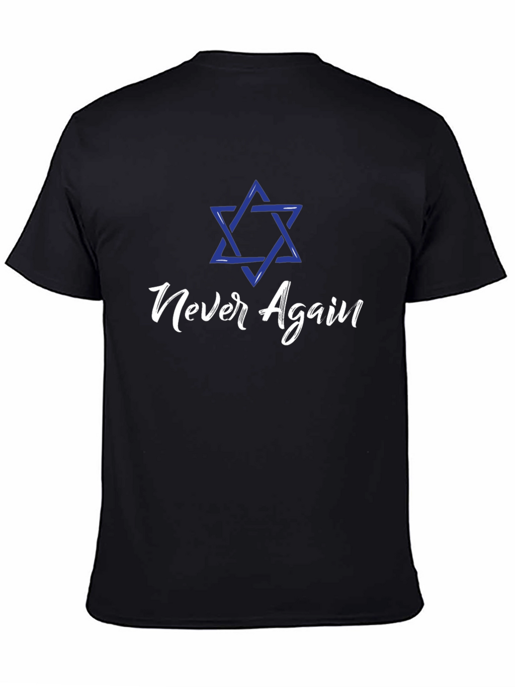 Never Again T-Shirt - Jewish Pride