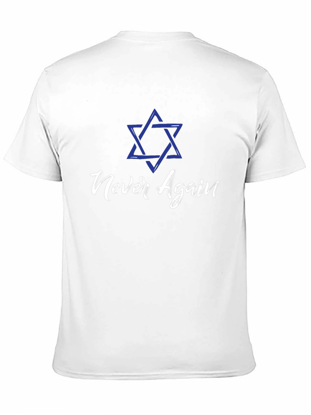 Never Again T-Shirt - Jewish Pride