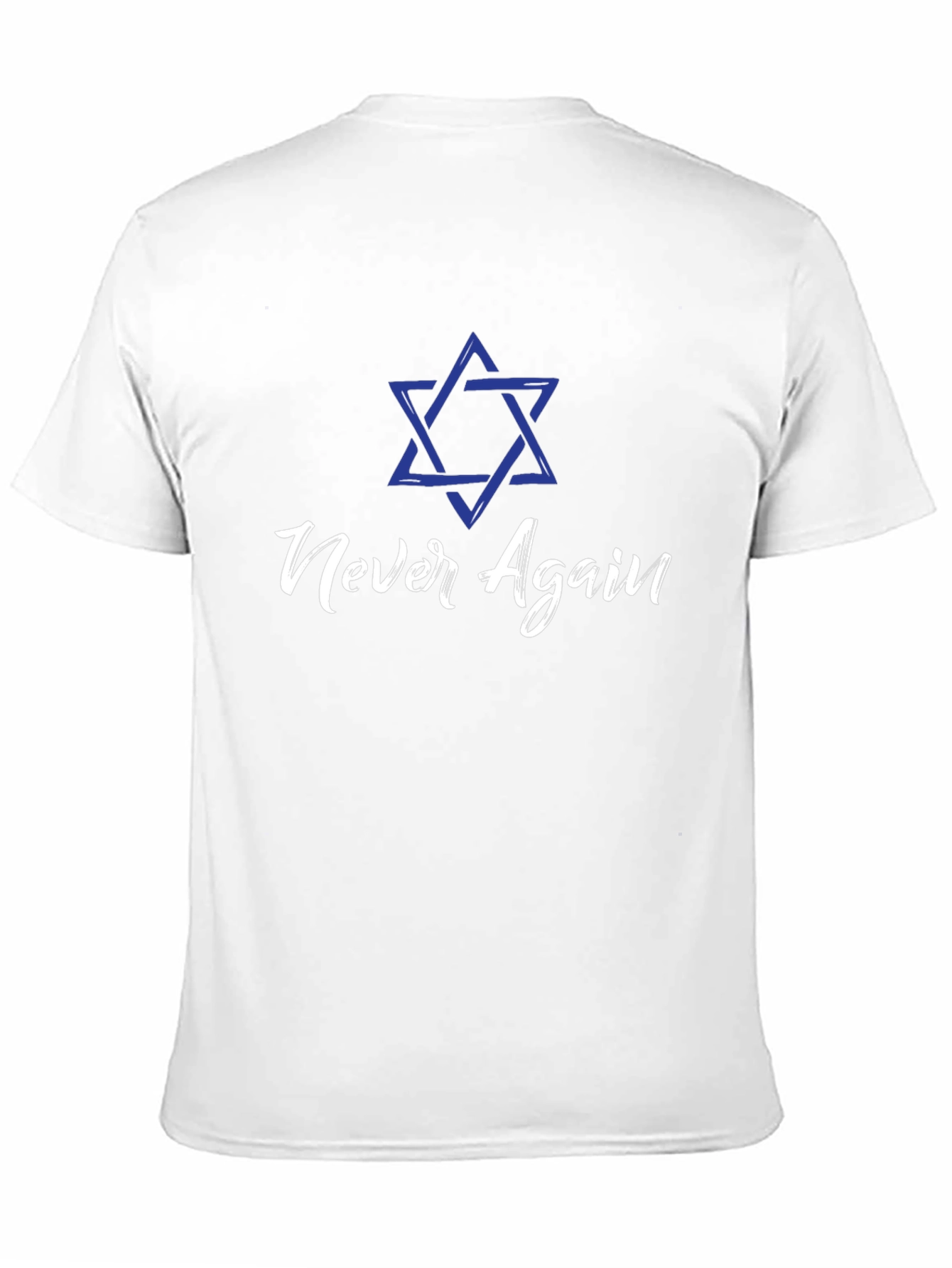 Never Again T-Shirt - Jewish Pride