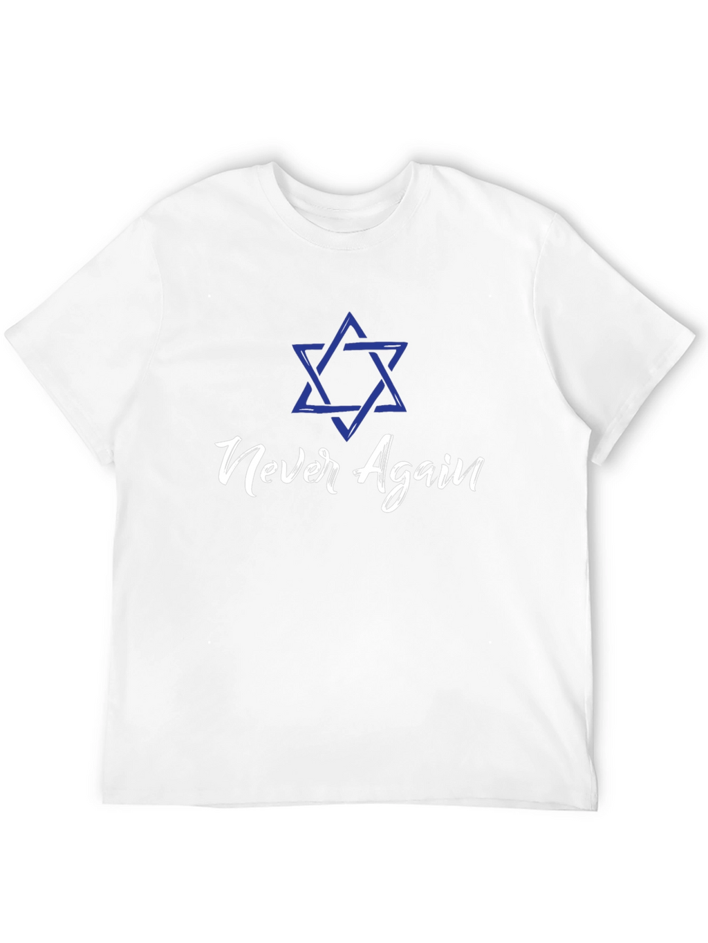 Never Again T-Shirt - Jewish Pride