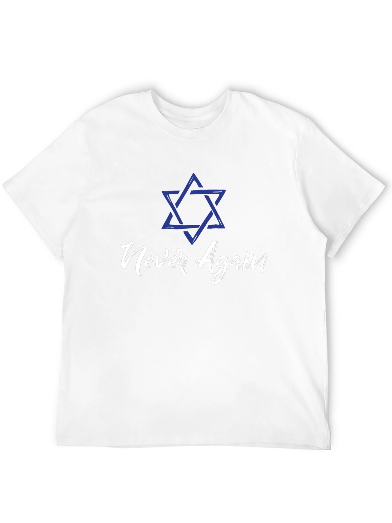 Never Again T-Shirt - Jewish Pride
