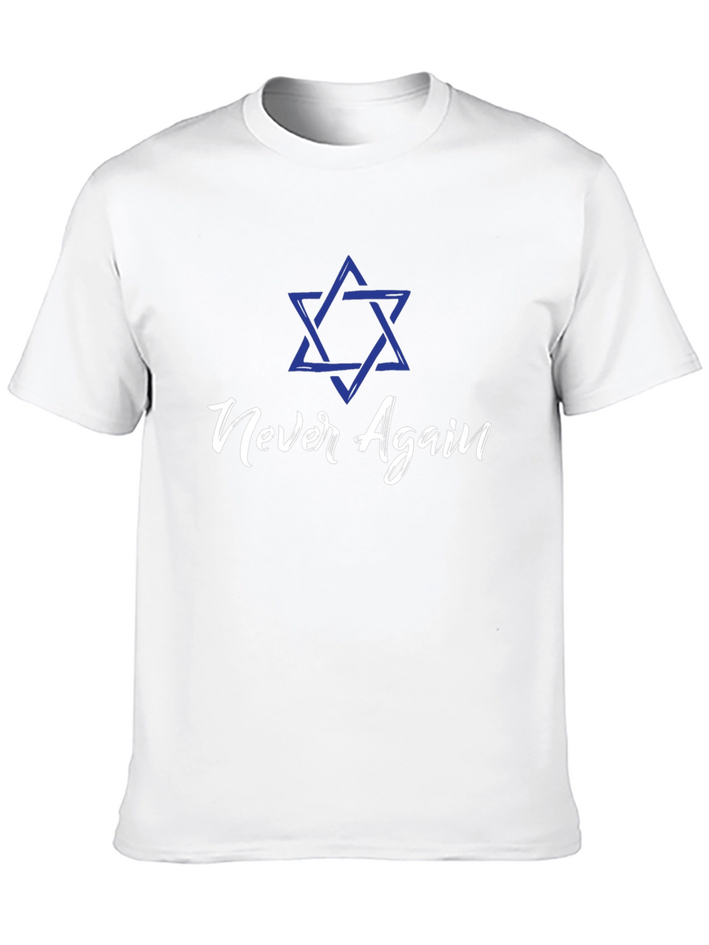 Never Again T-Shirt - Jewish Pride