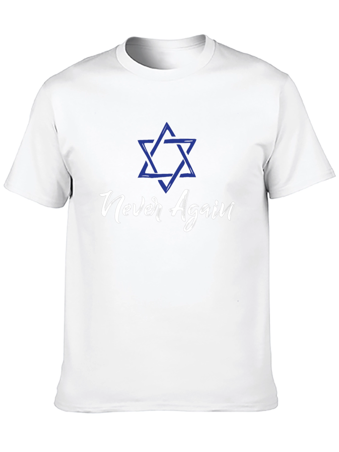 Never Again T-Shirt - Jewish Pride
