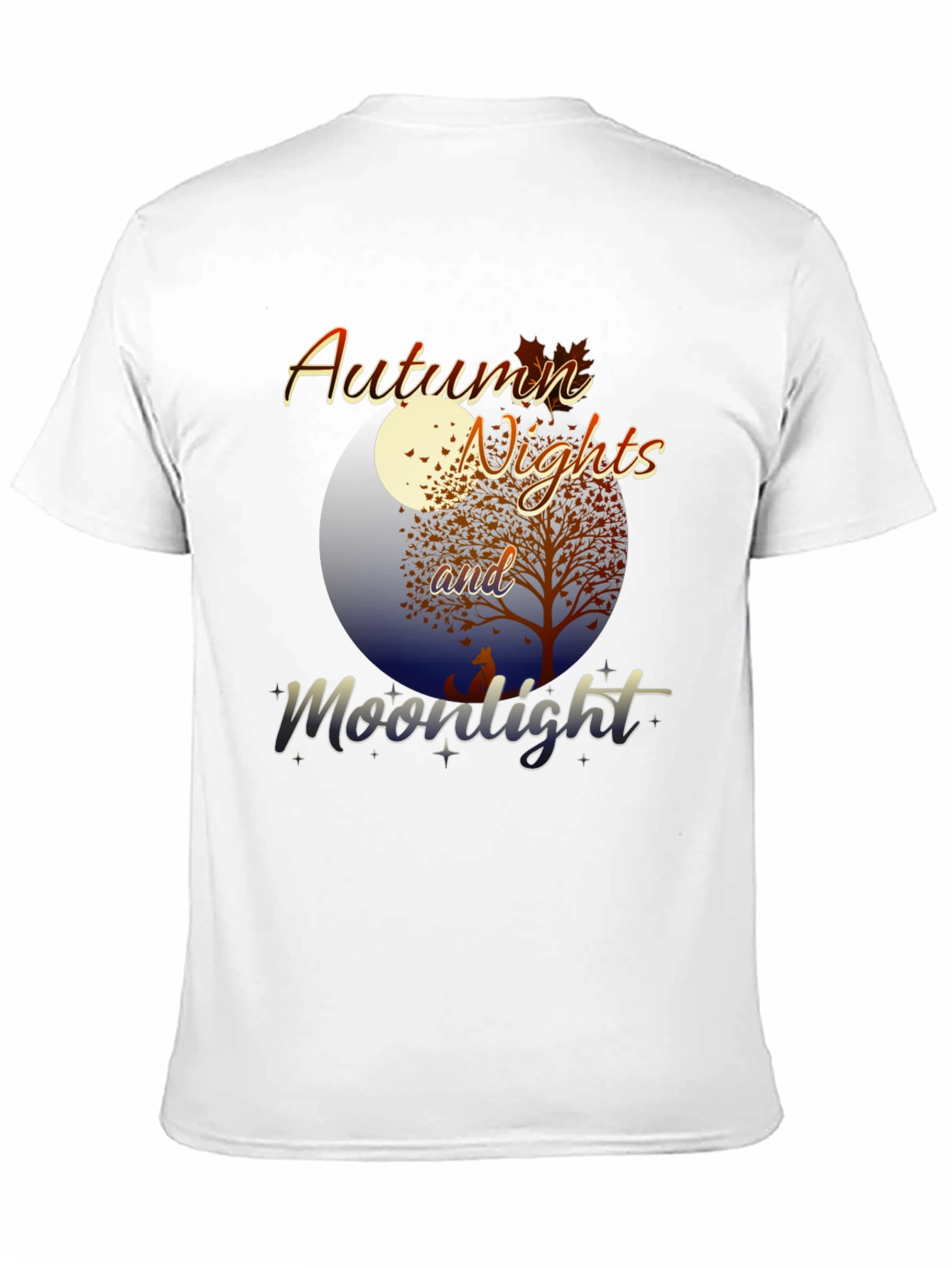 Autumn Nights and Moonlight Graphic Tee