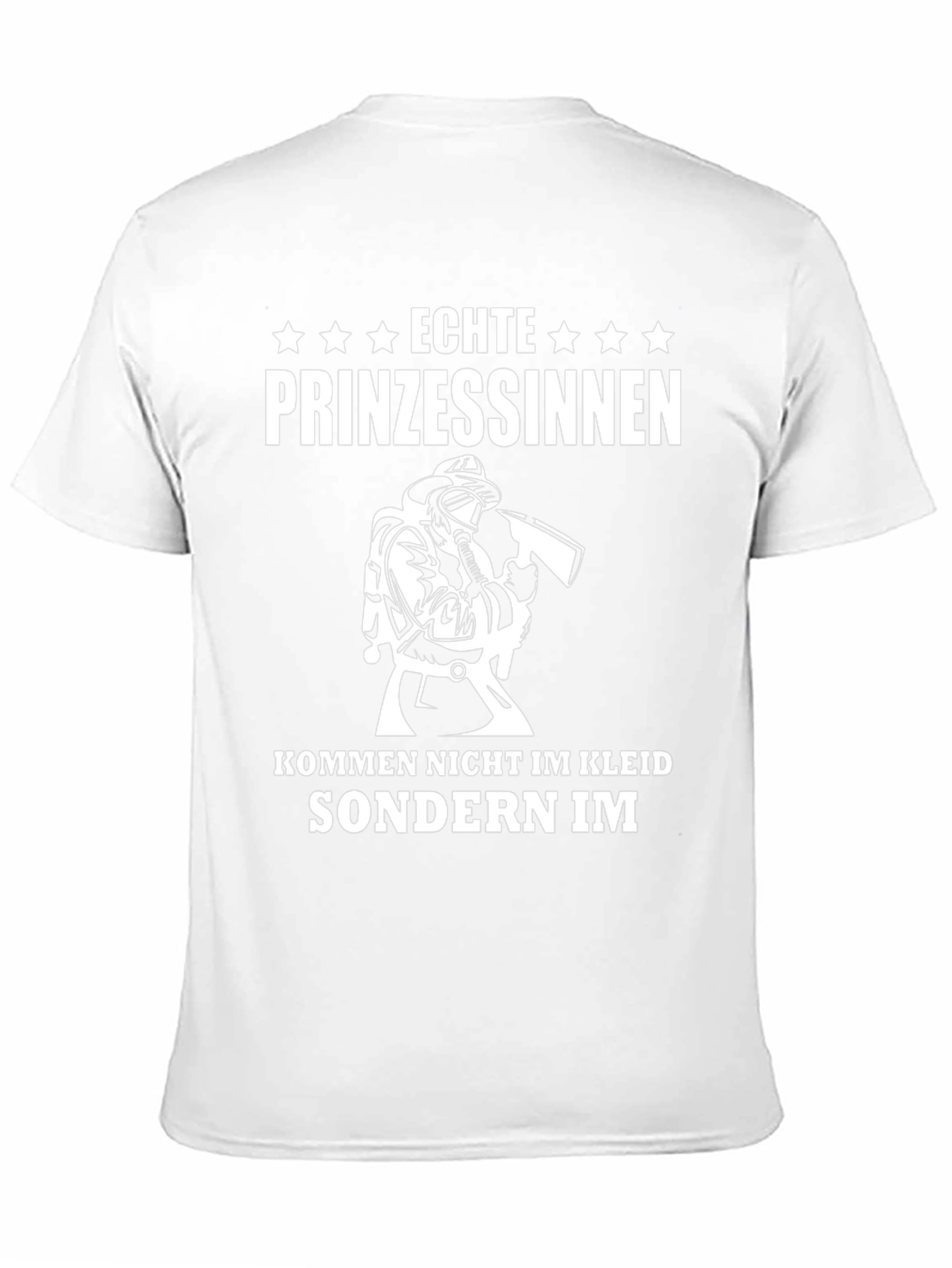 Firefighter Princess T-Shirt