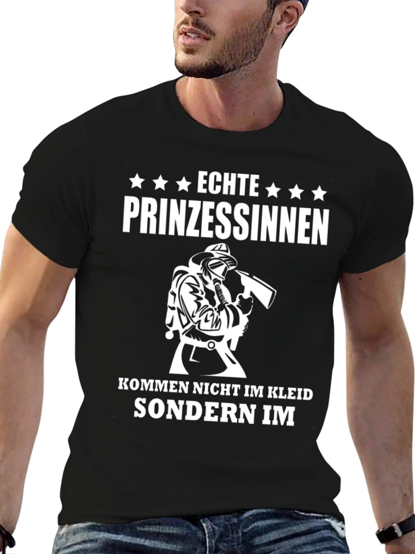 Firefighter Princess T-Shirt